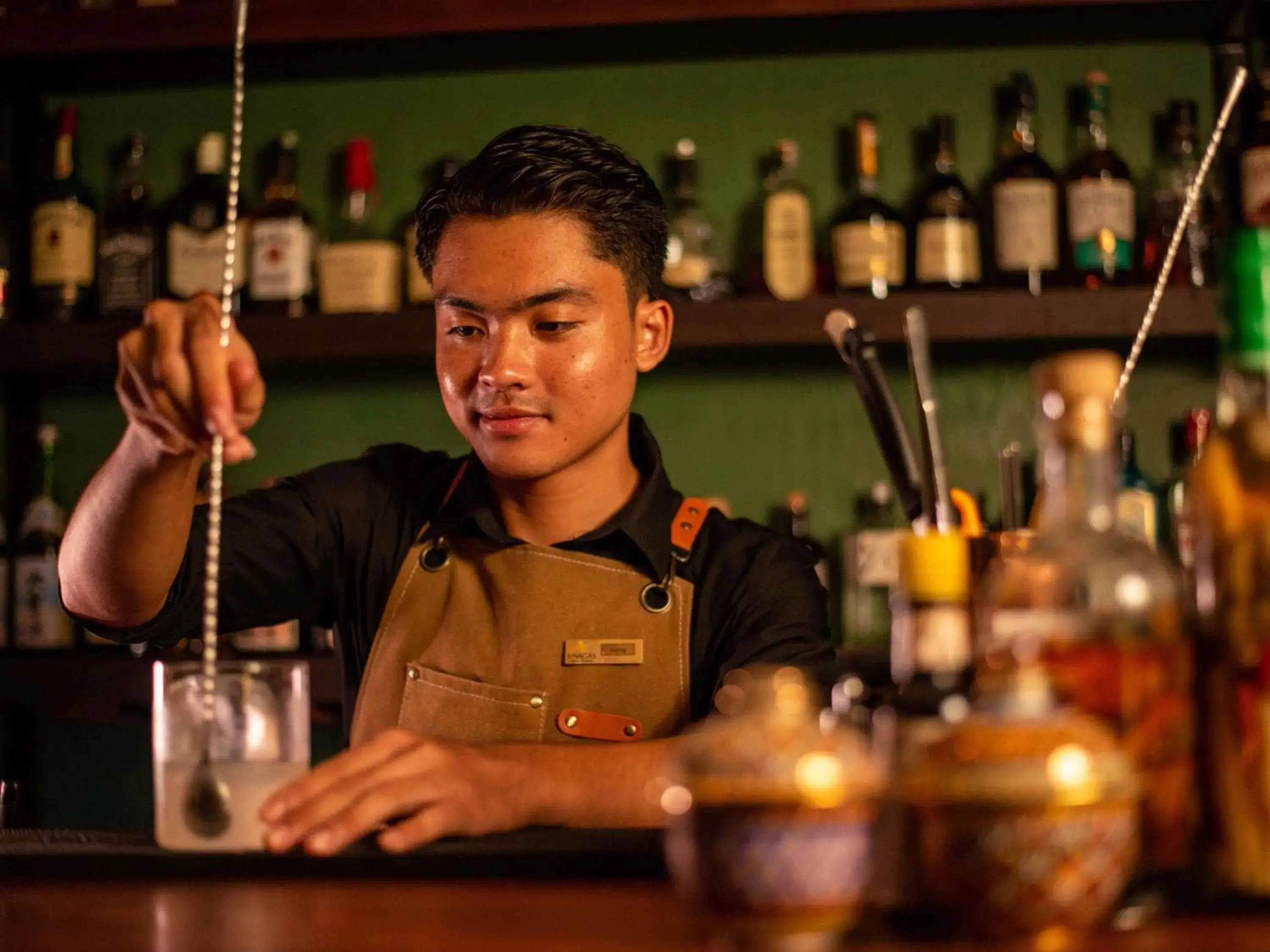 Lounge or bar in 3 Nagas Hotel Luang Prabang - MGallery Collection Lounge or bar in 3 Nagas Hotel Luang Prabang - MGallery Collection