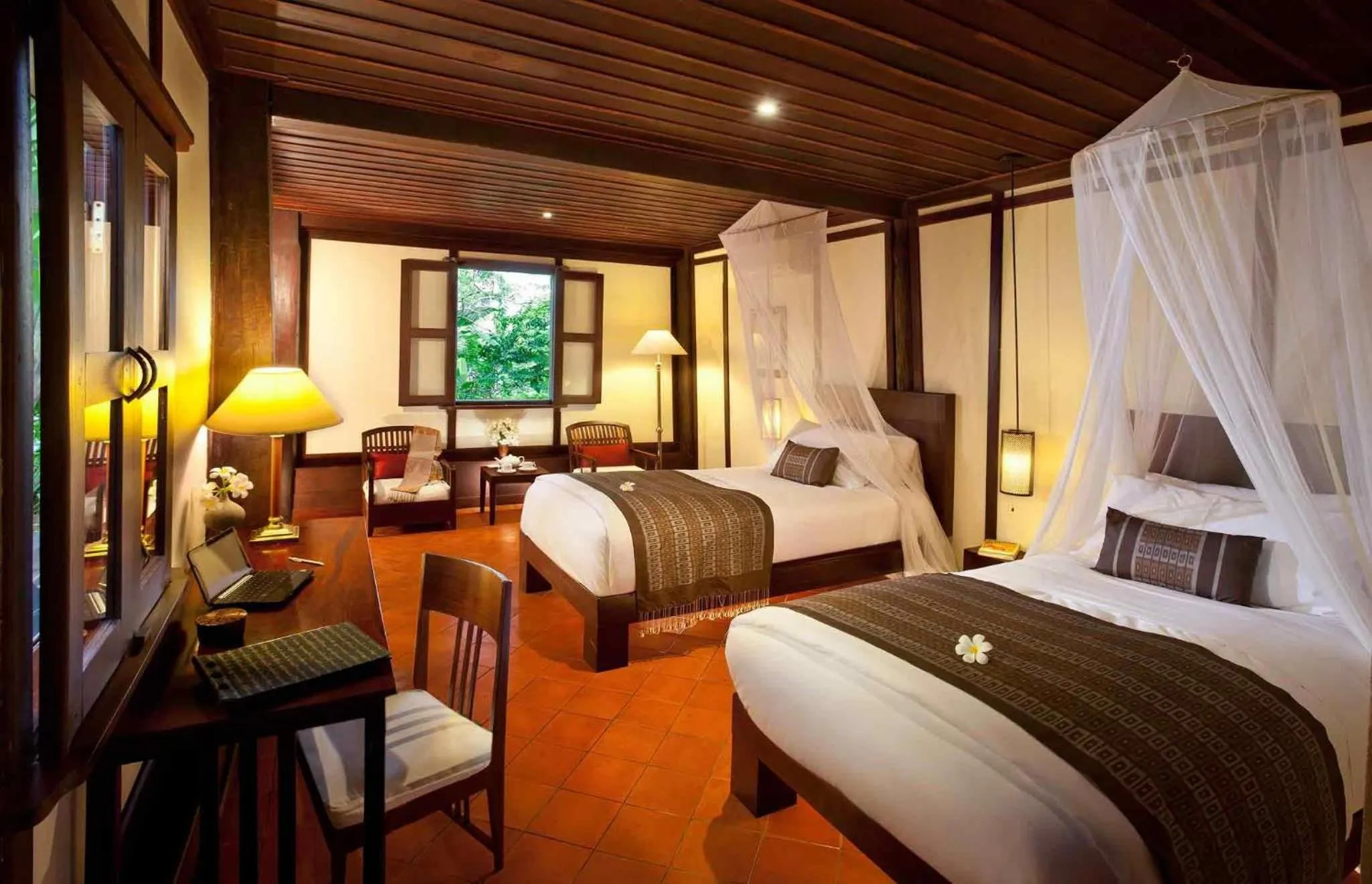 Bedroom, Bed in 3 Nagas Hotel Luang Prabang - MGallery Collection