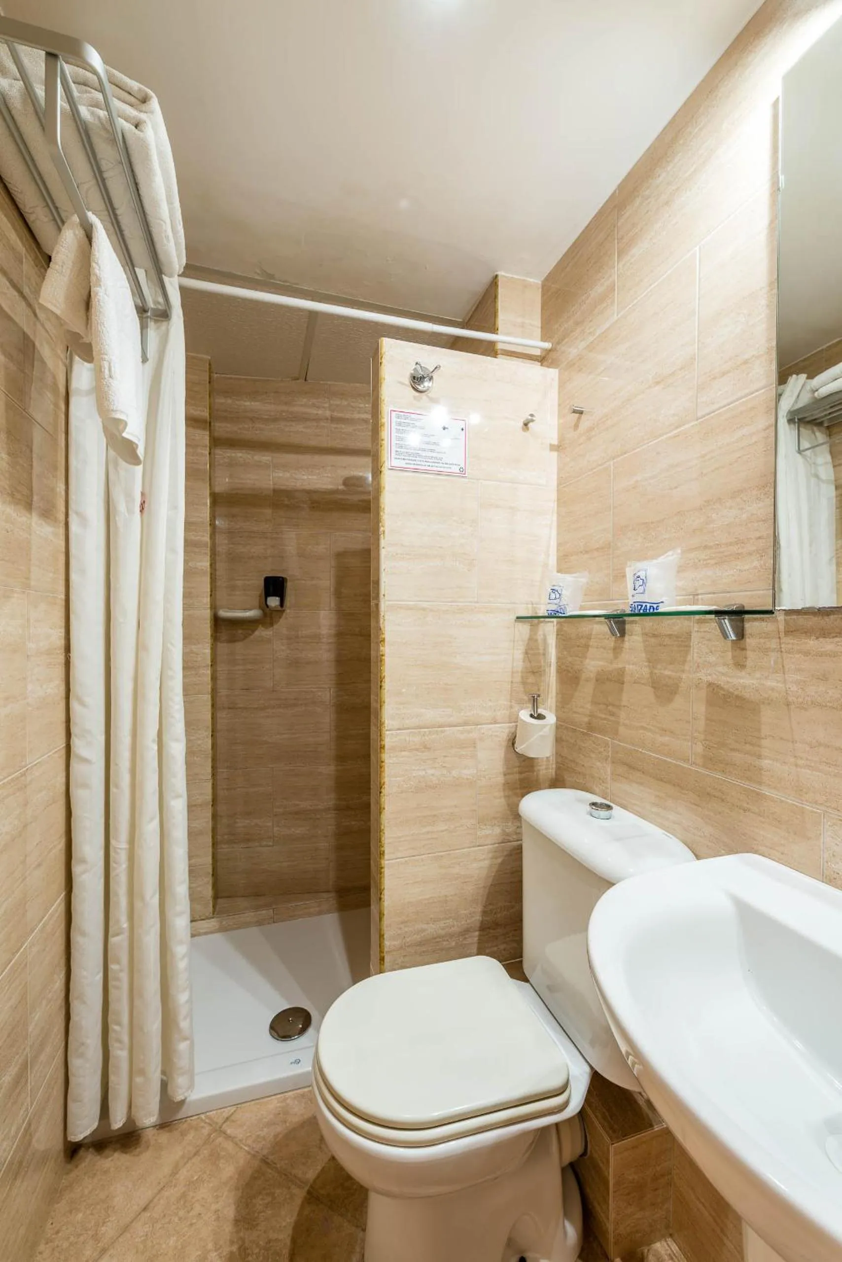 Toilet in Hostal Residencia Europa Punico