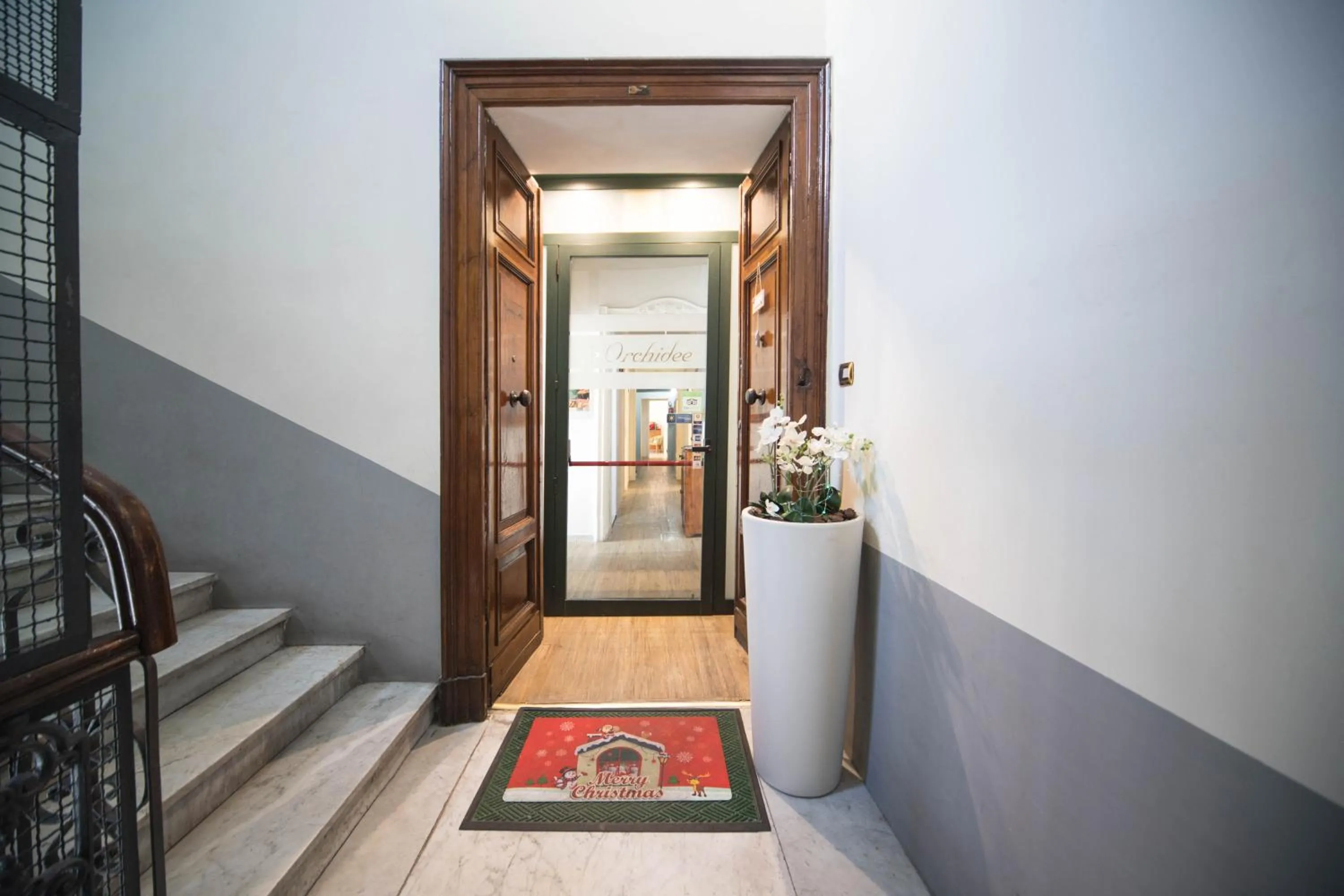 Facade/entrance in Hotel Le Orchidee