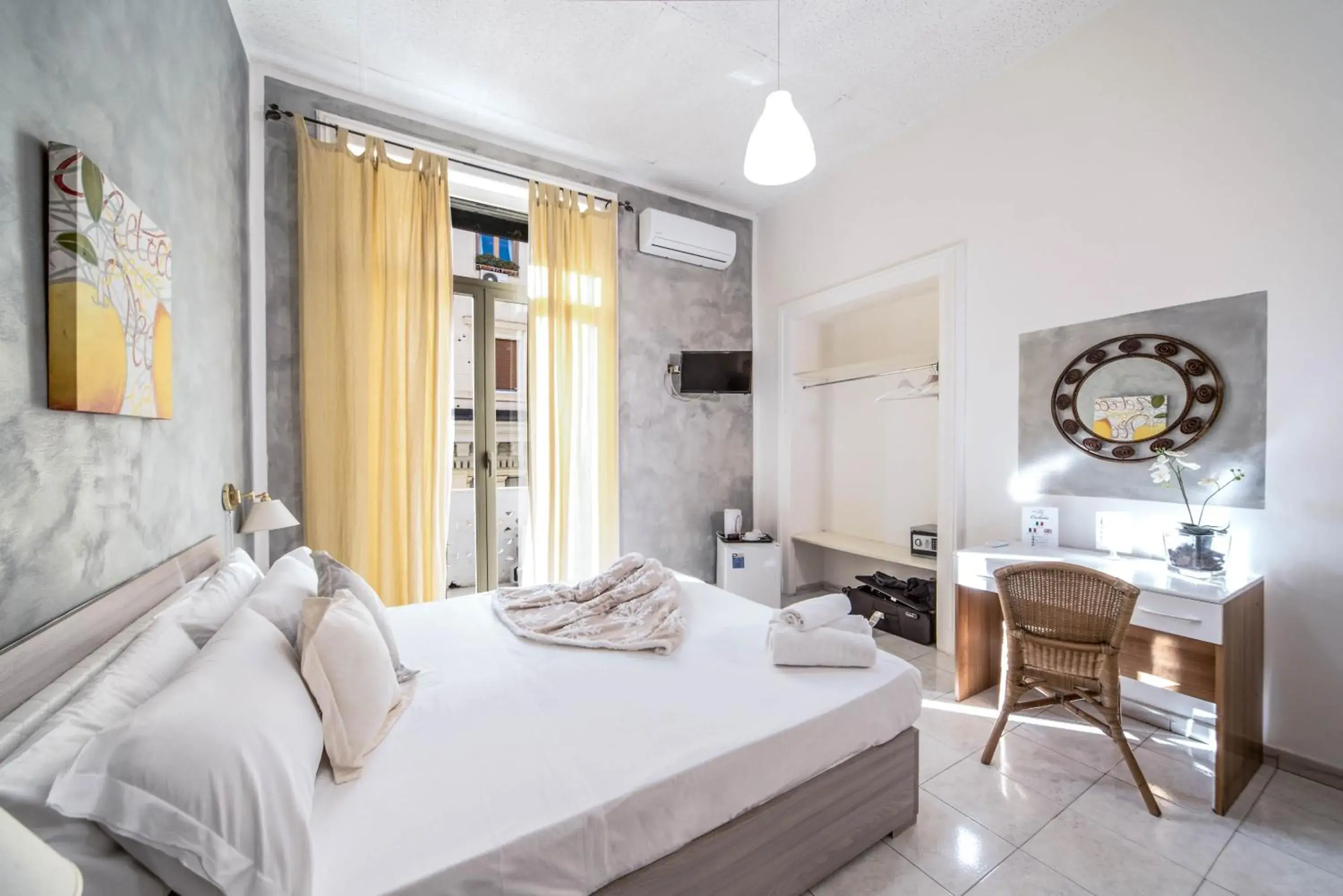 Double Room in Hotel Le Orchidee Double Room in Hotel Le Orchidee