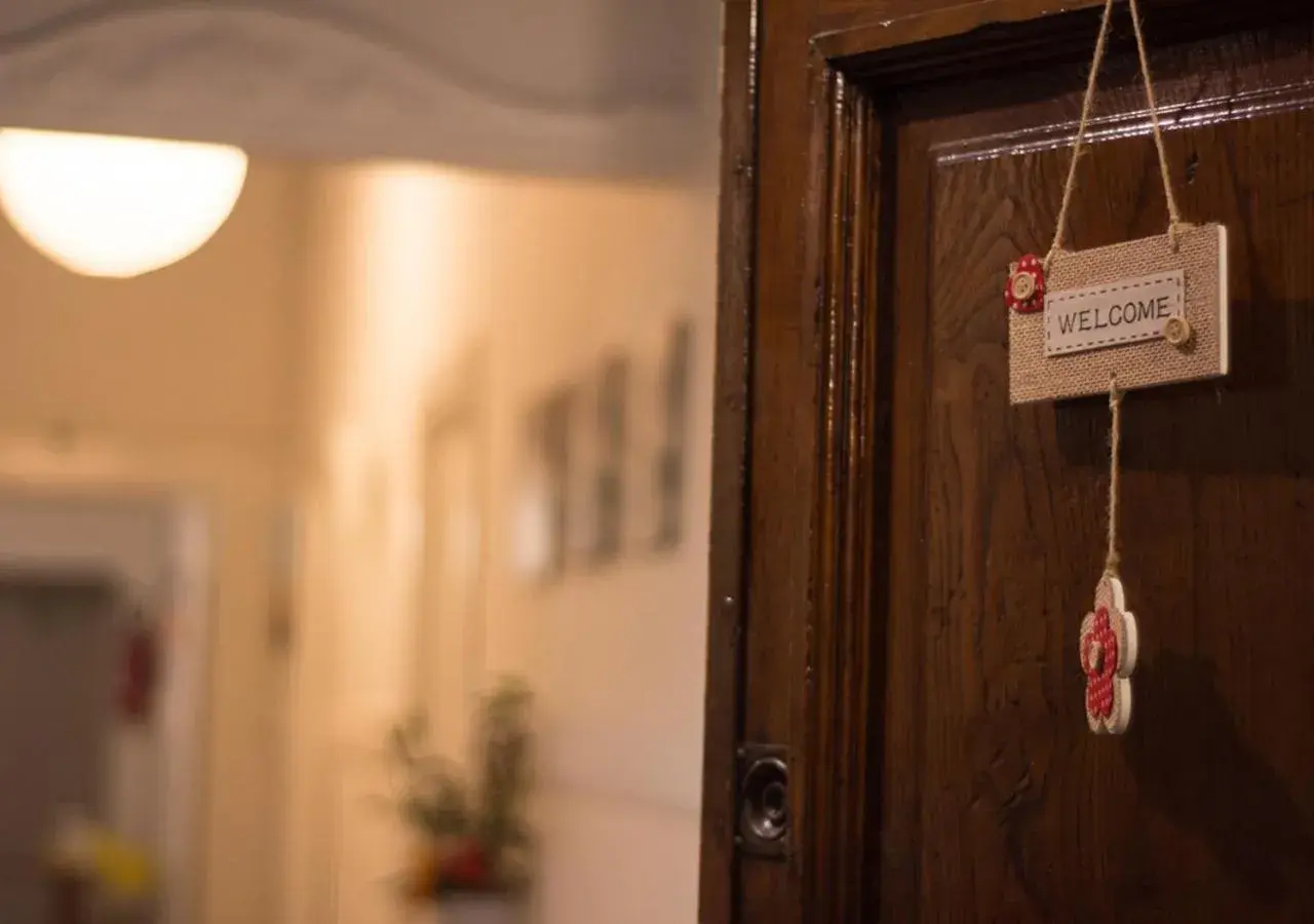 Lobby or reception in Hotel Le Orchidee Lobby or reception in Hotel Le Orchidee