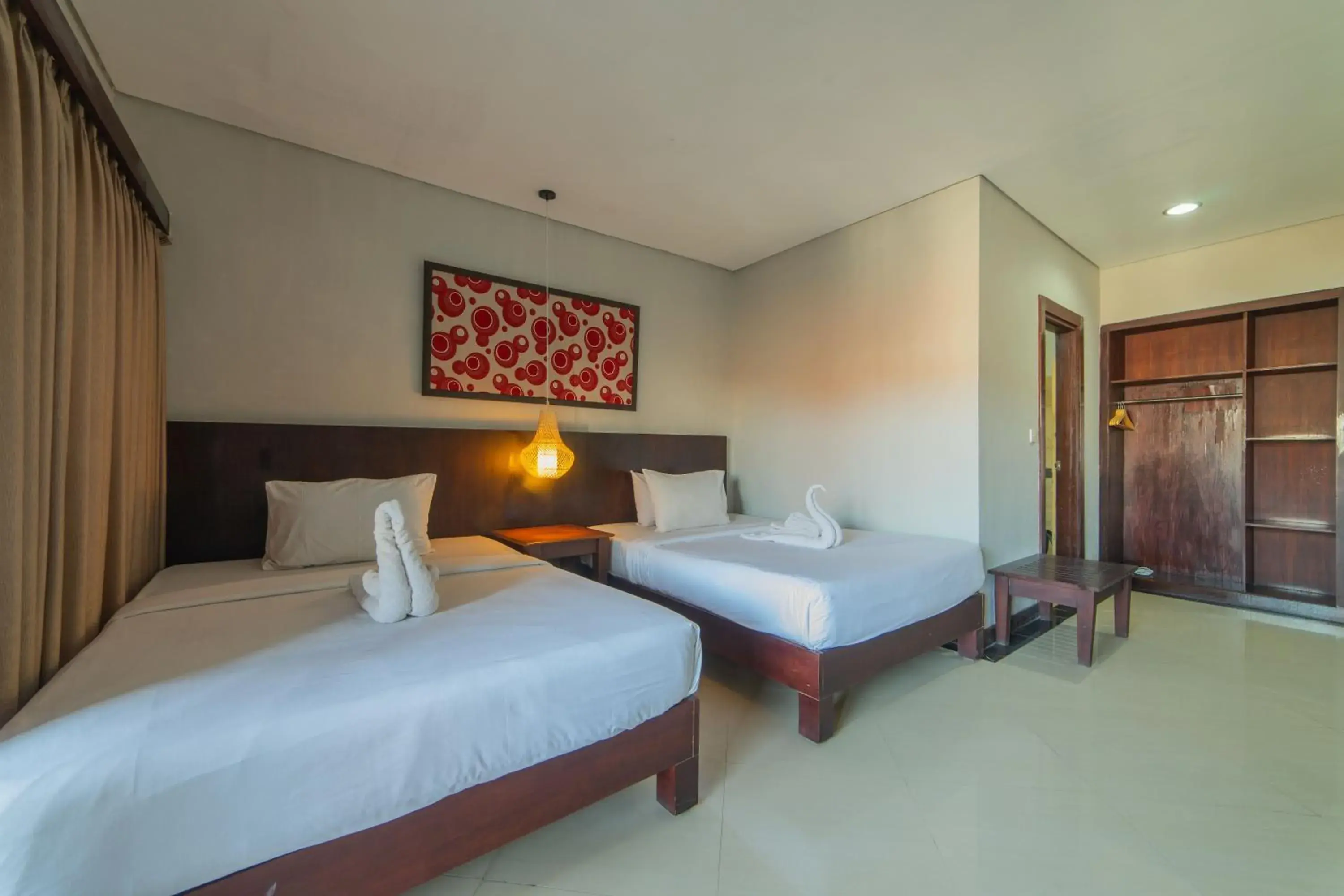 Bed in Nirmala Hotel Jimbaran Bed in Nirmala Hotel Jimbaran