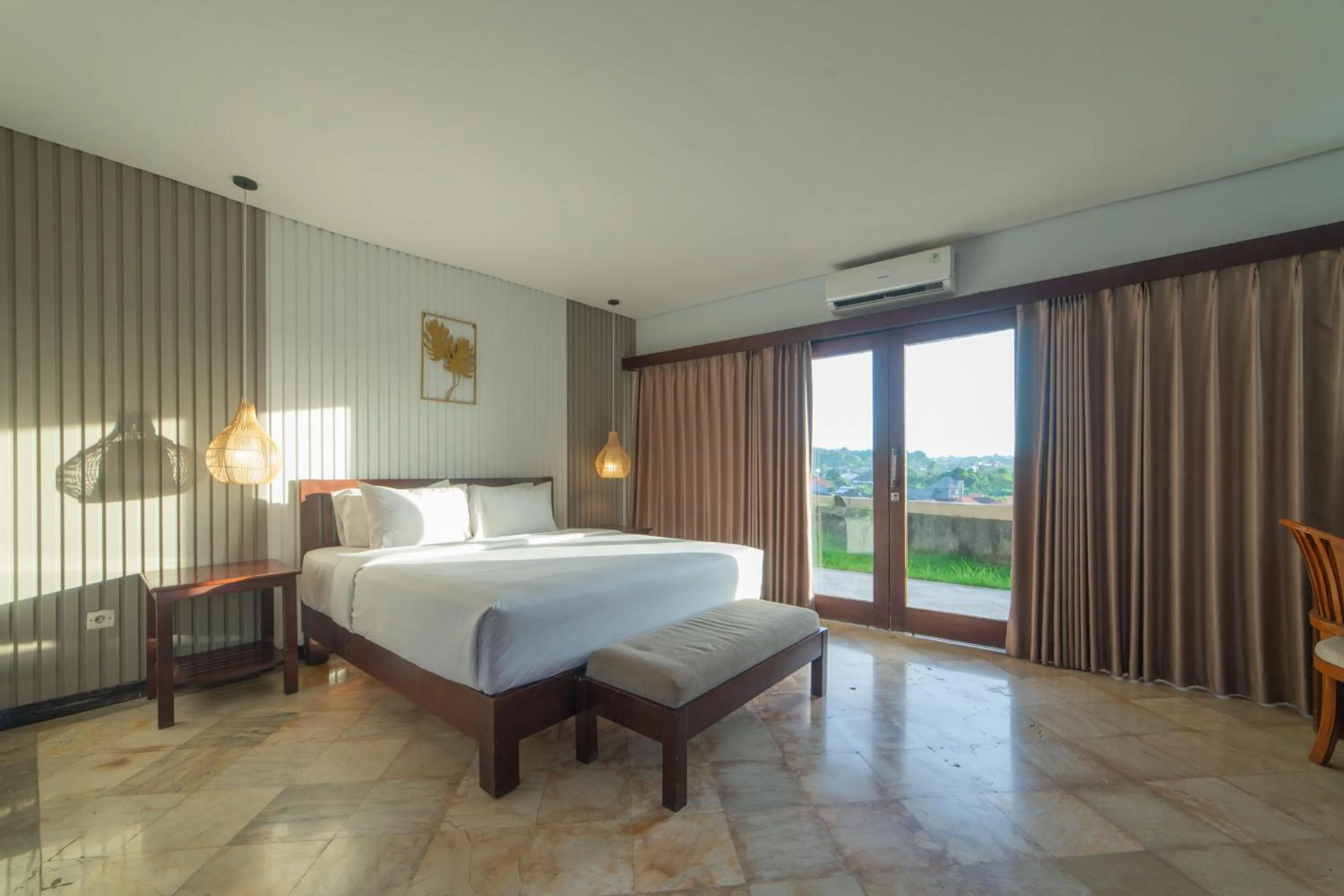 Bed in Nirmala Hotel Jimbaran