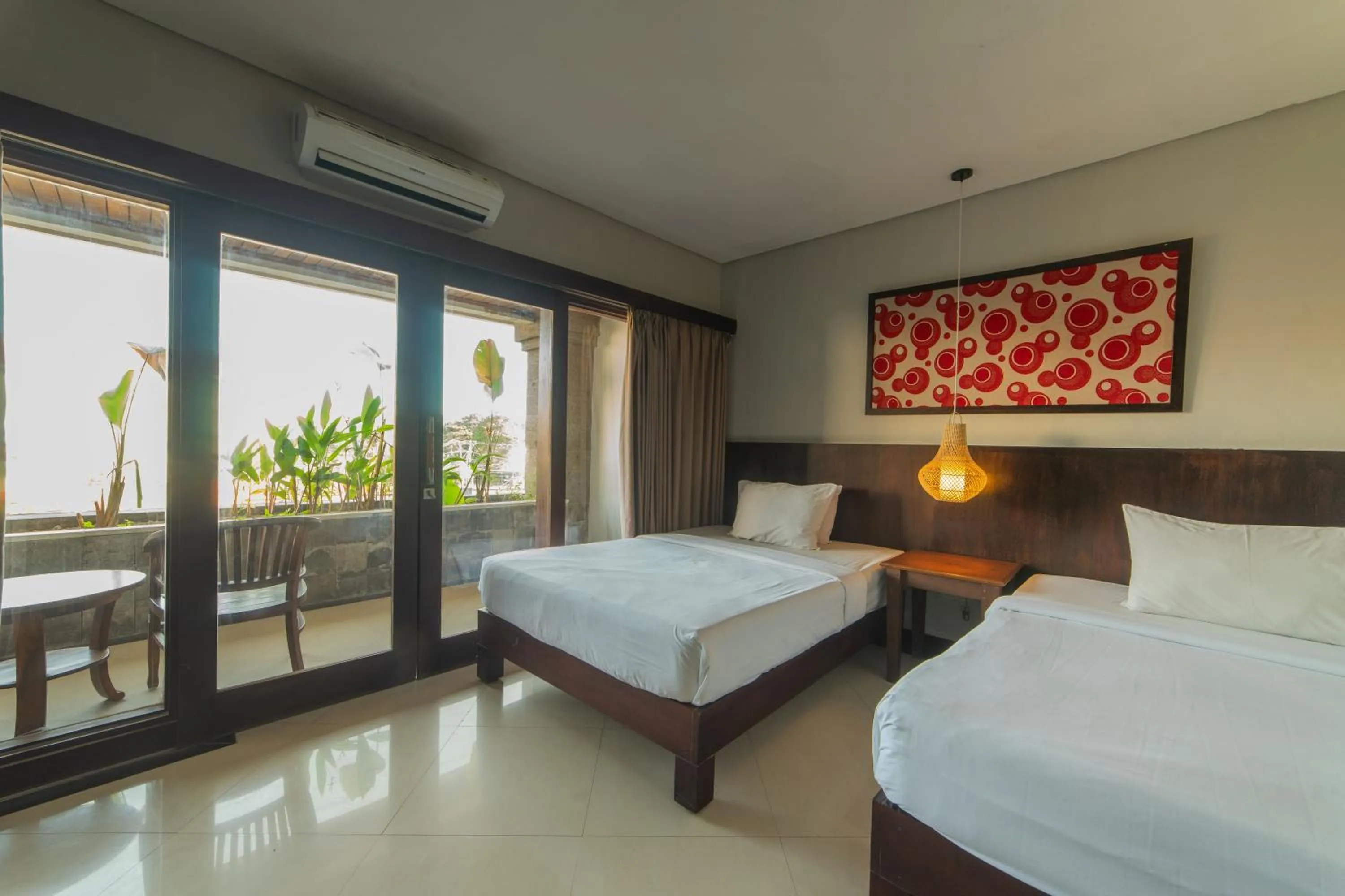 Bedroom, Bed in Nirmala Hotel Jimbaran