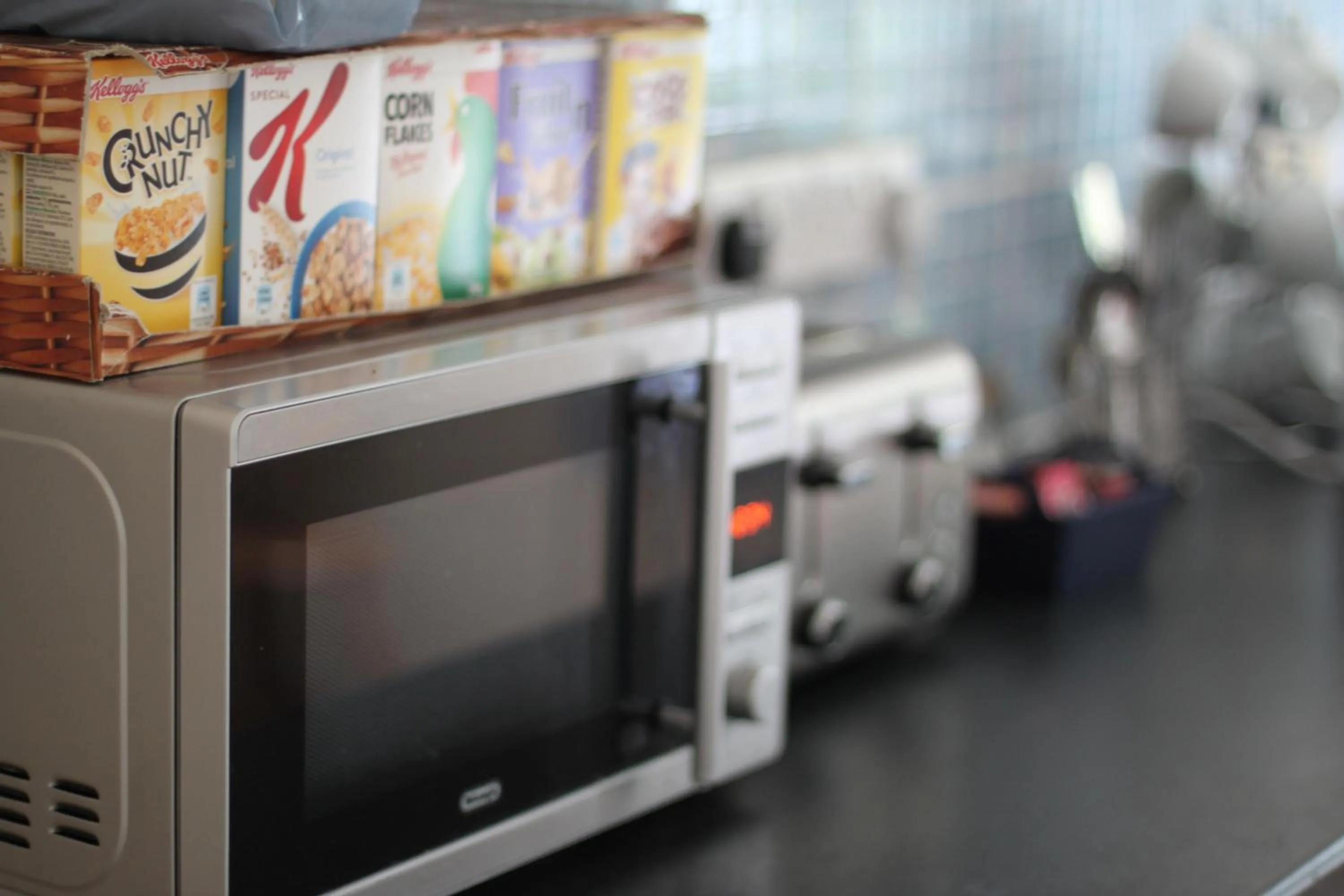 Communal kitchen in The Station