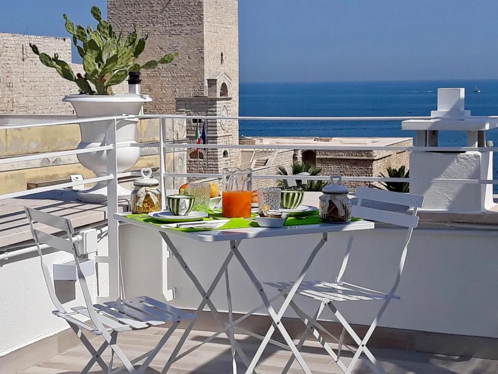 Balcony/Terrace in Muragie del Castello B&B