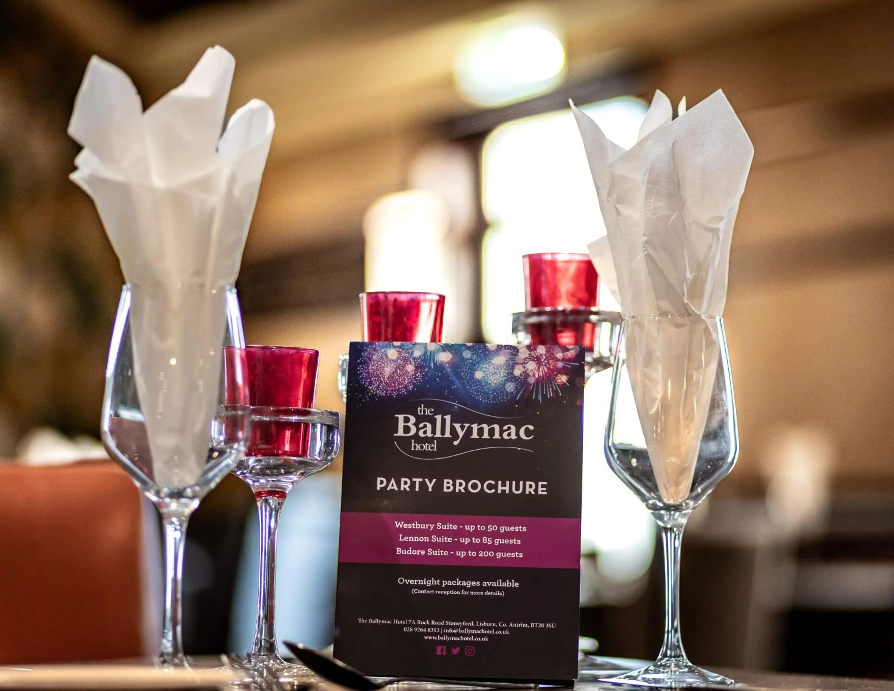 Restaurant/places to eat in Ballymac Hotel