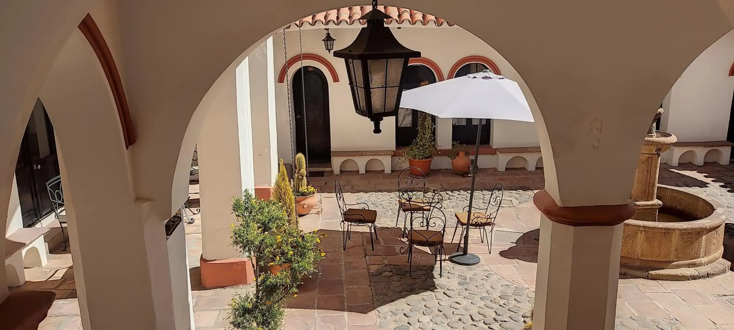 Property building in Hostal Colonial Potosi Property building in Hostal Colonial Potosi