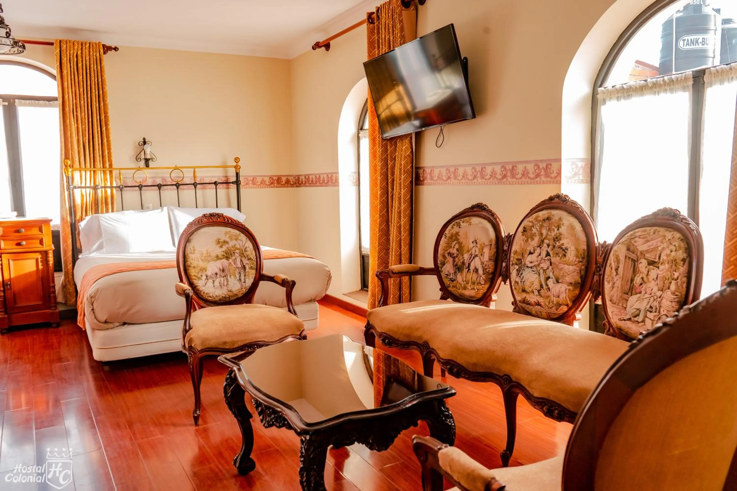 Bedroom in Hostal Colonial Potosi