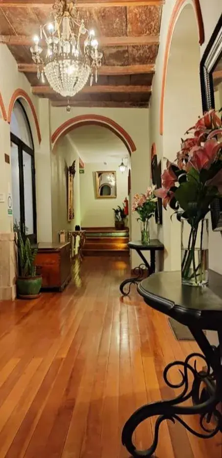 Lobby or reception in Hostal Colonial Potosi Lobby or reception in Hostal Colonial Potosi
