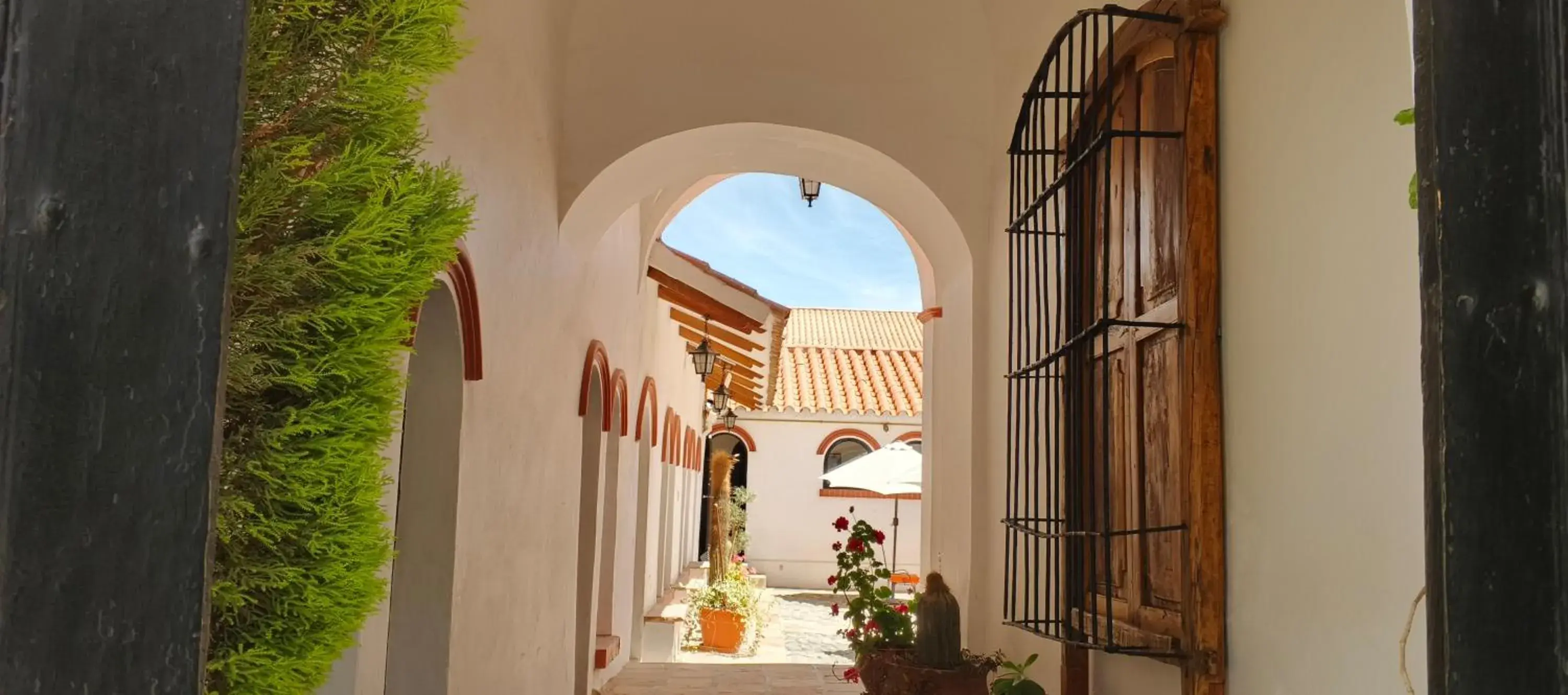 Property building in Hostal Colonial Potosi Property building in Hostal Colonial Potosi
