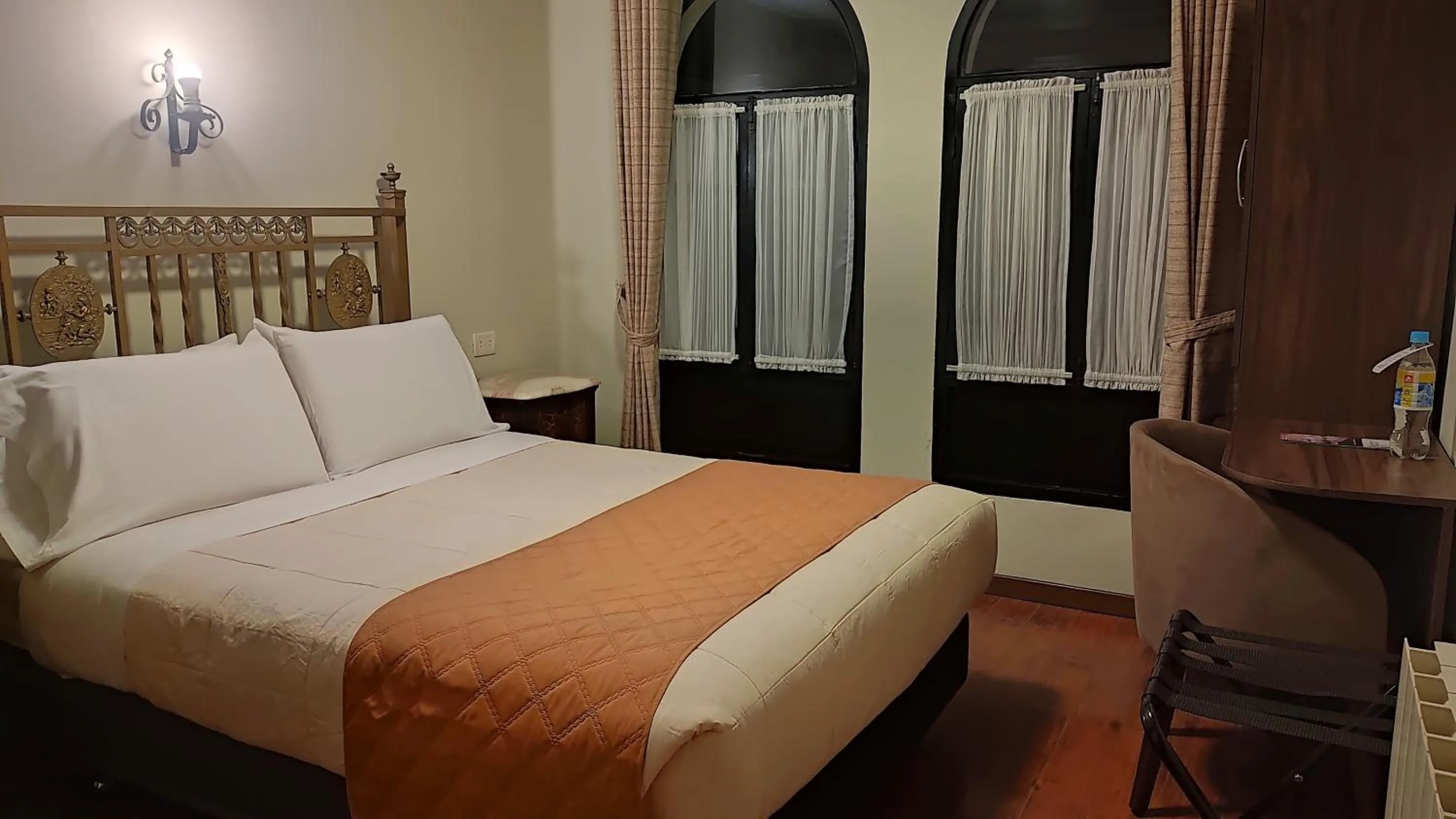 Bed in Hostal Colonial Potosi