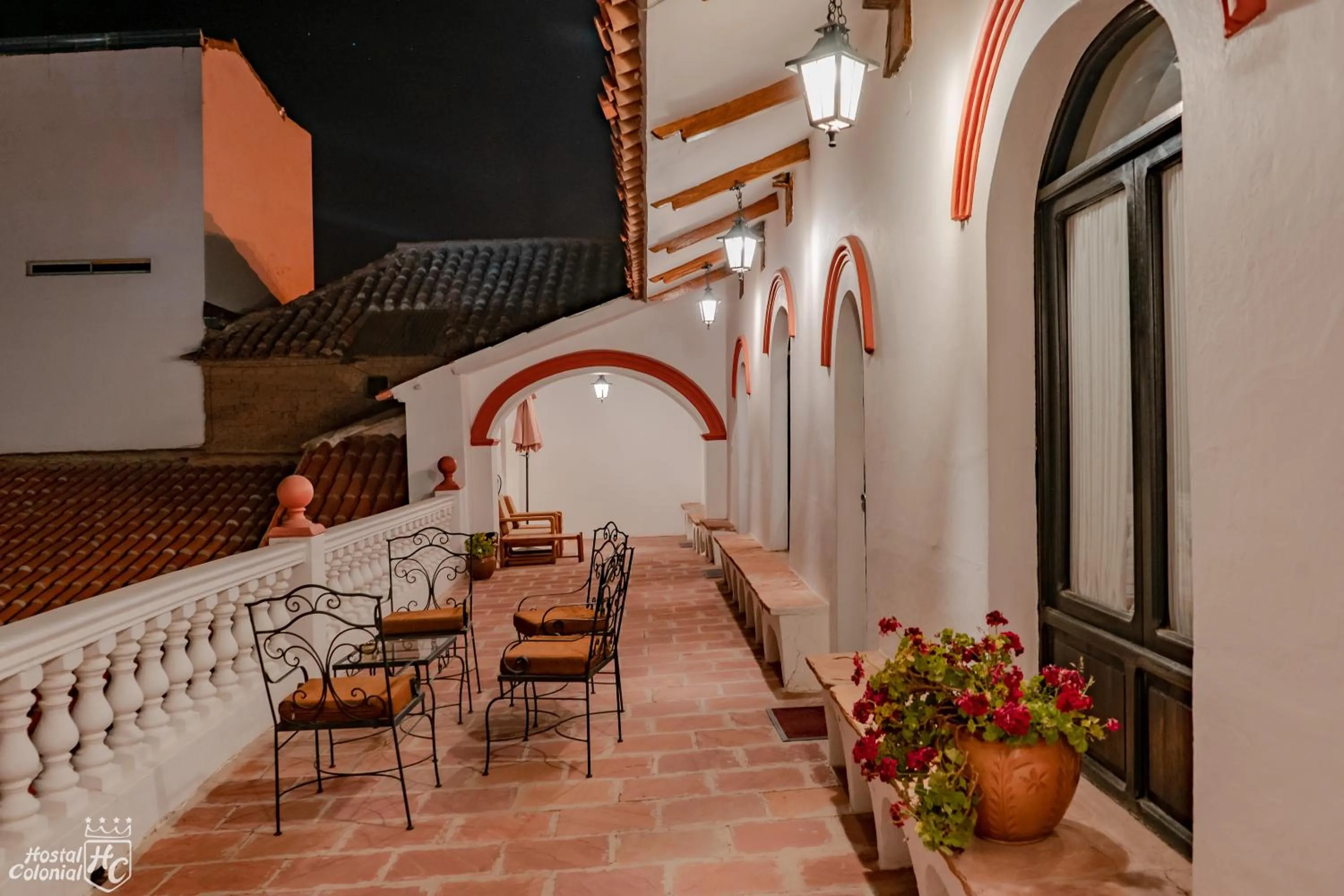 Night in Hostal Colonial Potosi
