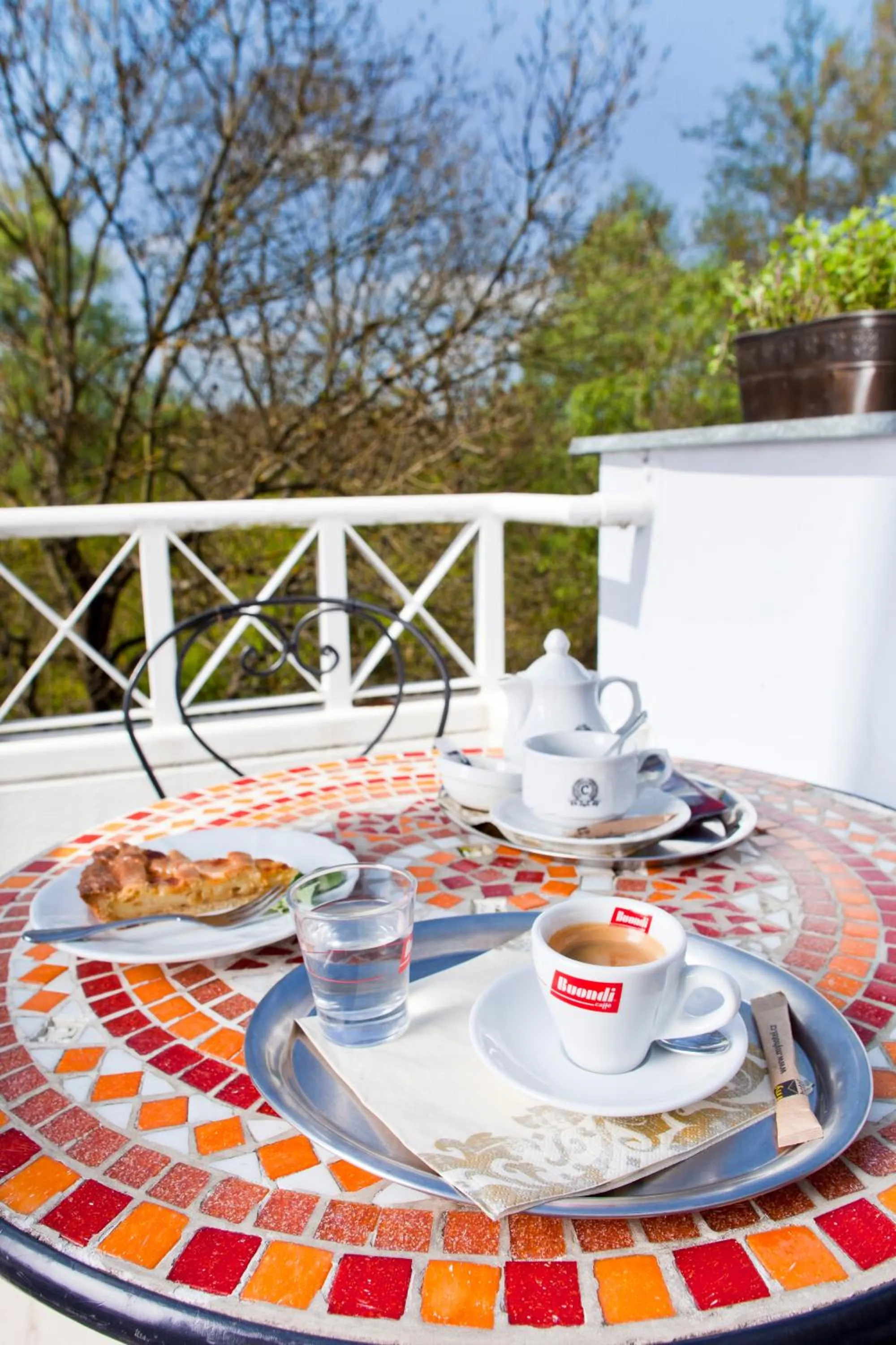Decorative detail in Hotel Galant Lednice