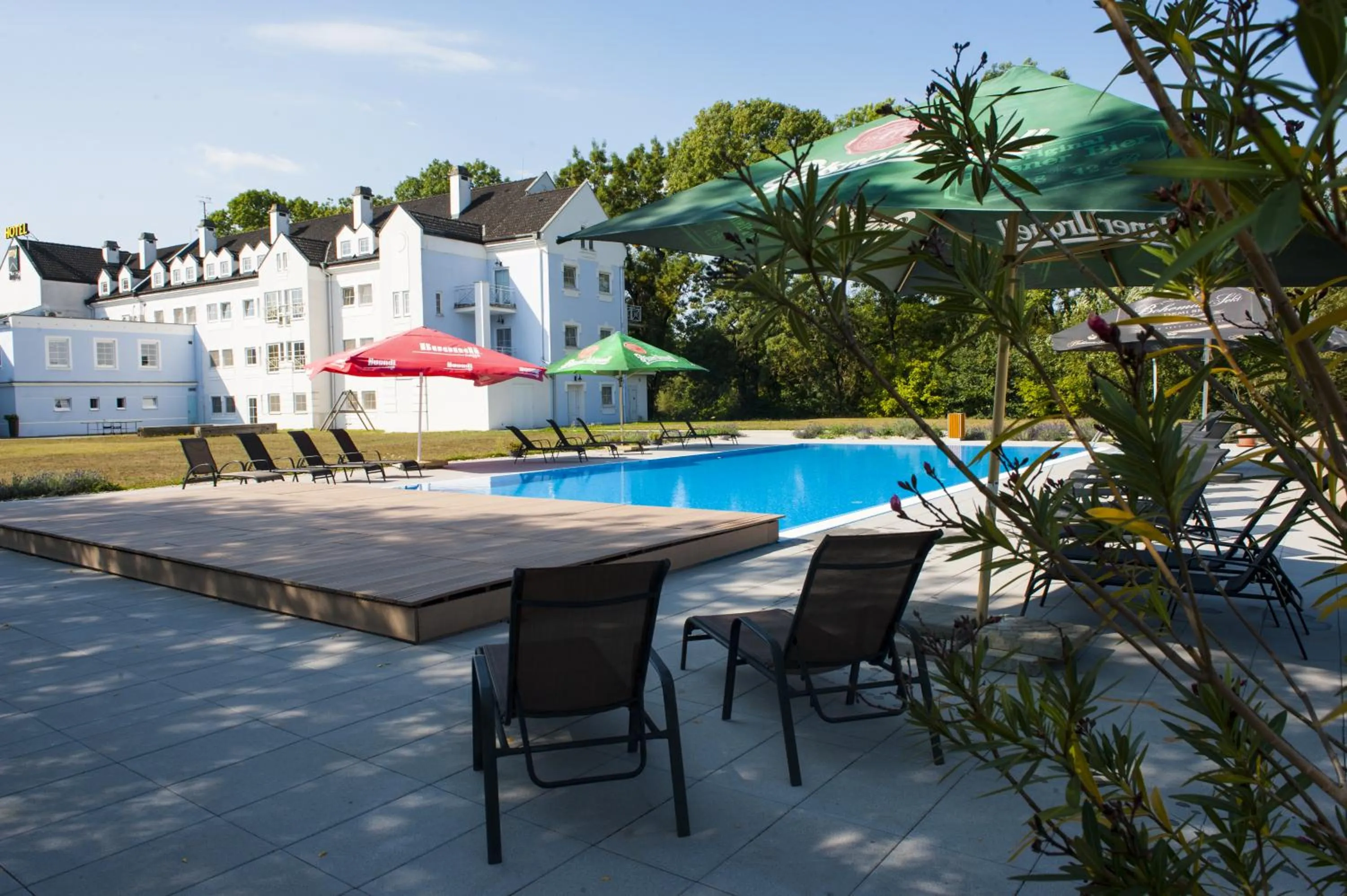 Swimming pool in Hotel Galant Lednice