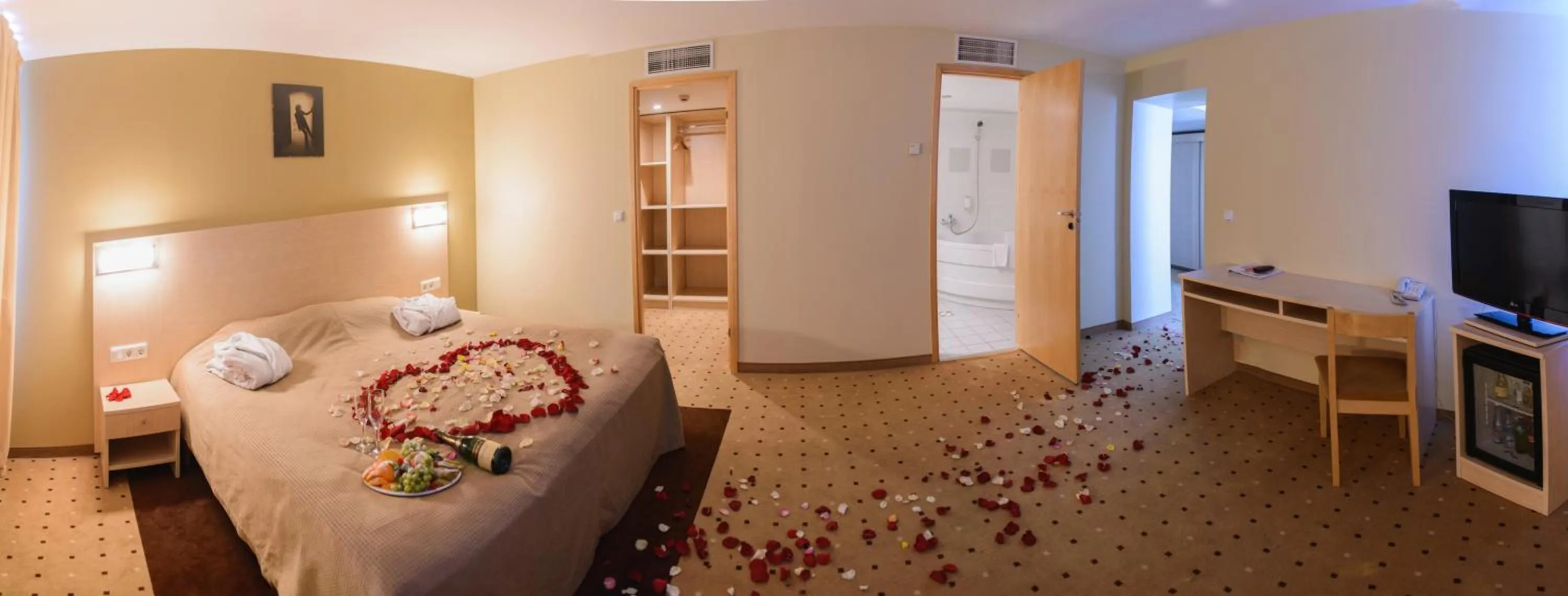 Bed in Park Hotel Latgola