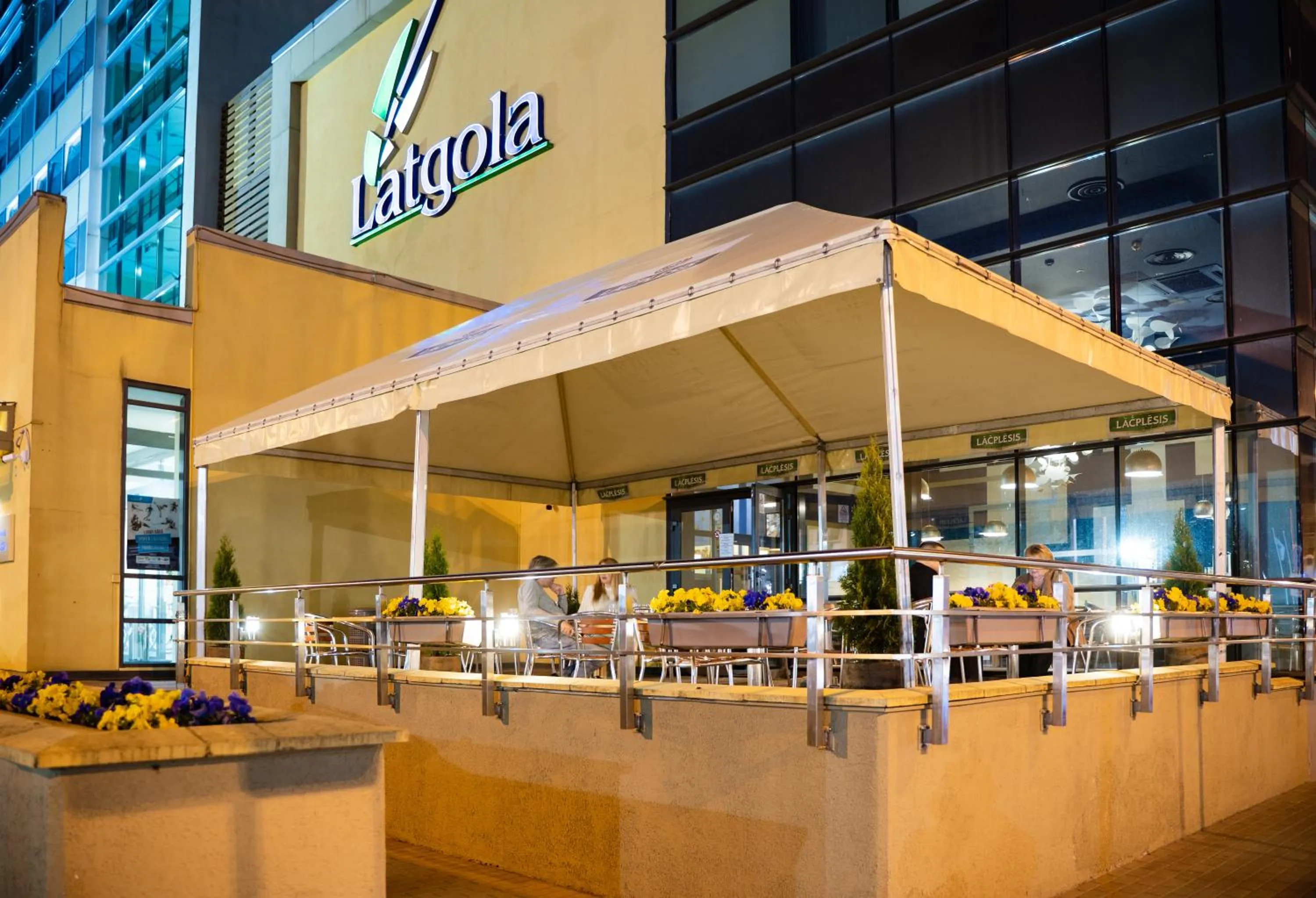 Property building in Park Hotel Latgola