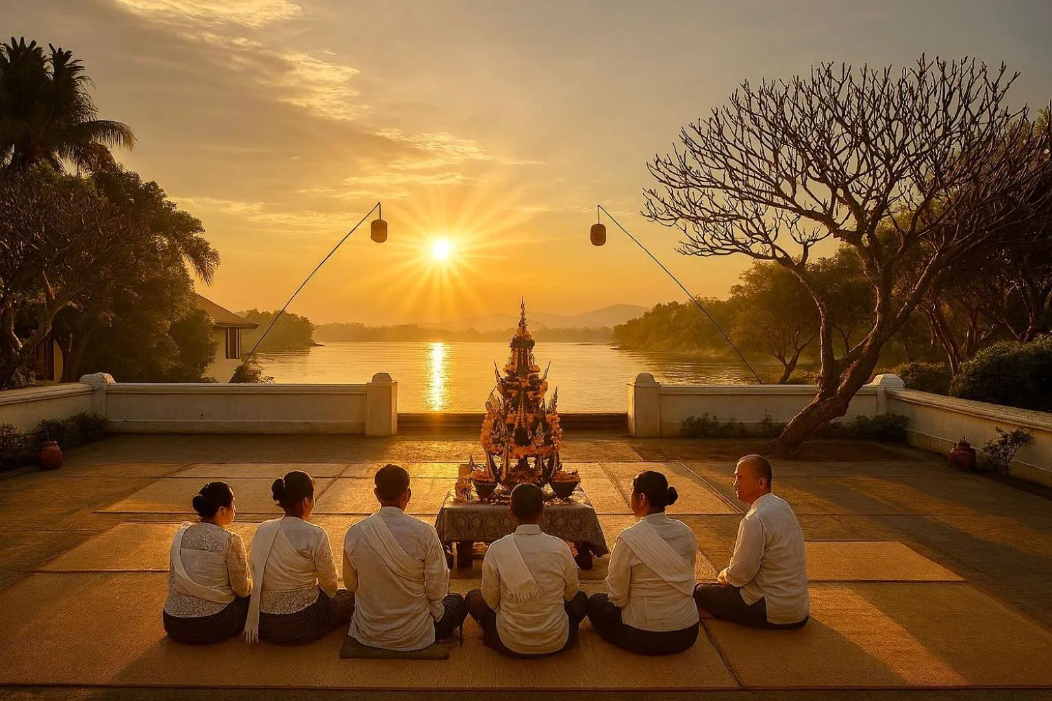 River view in The Grand Luang Prabang, Affiliated by Meliá