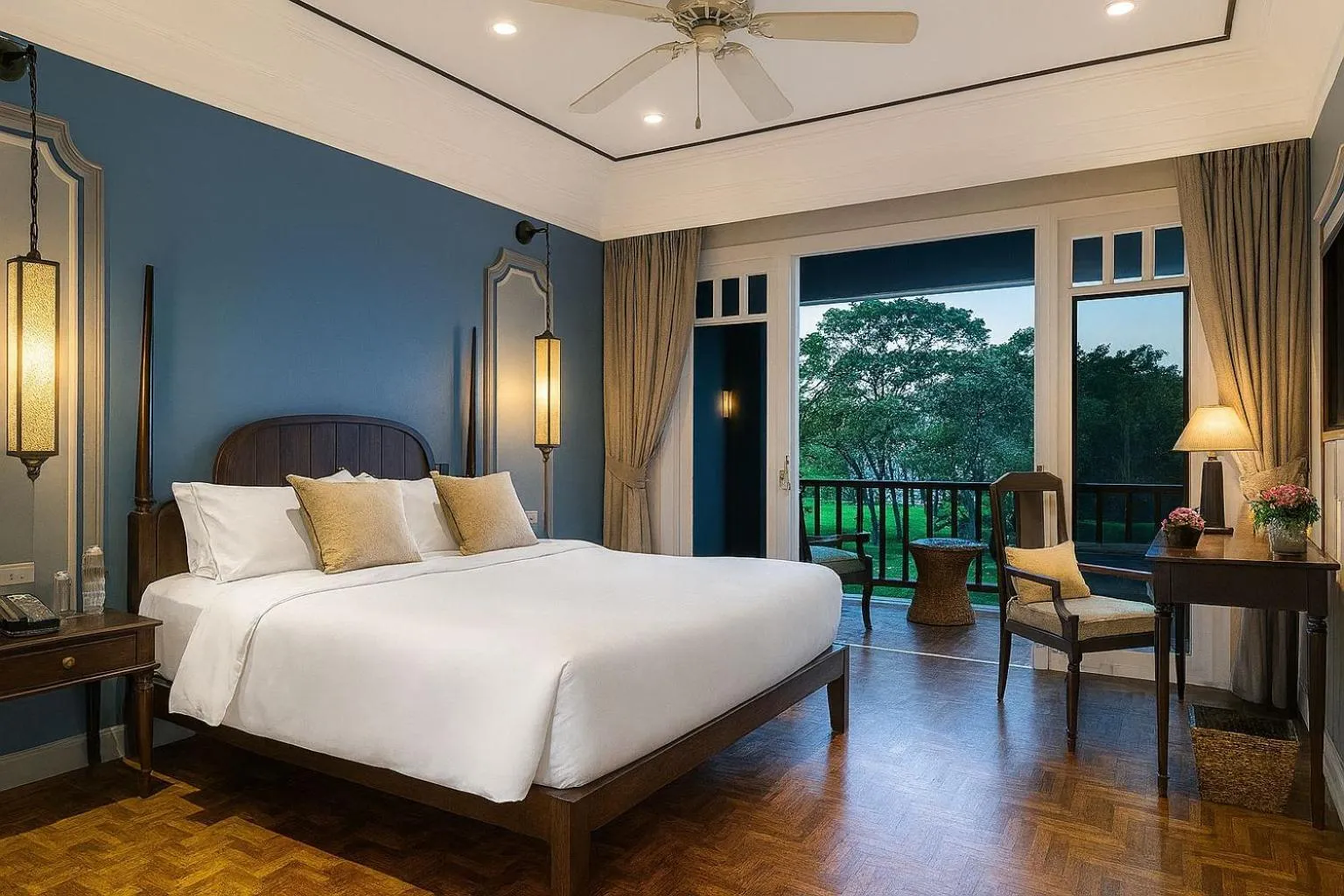 Bed in The Grand Luang Prabang, Affiliated by Meliá