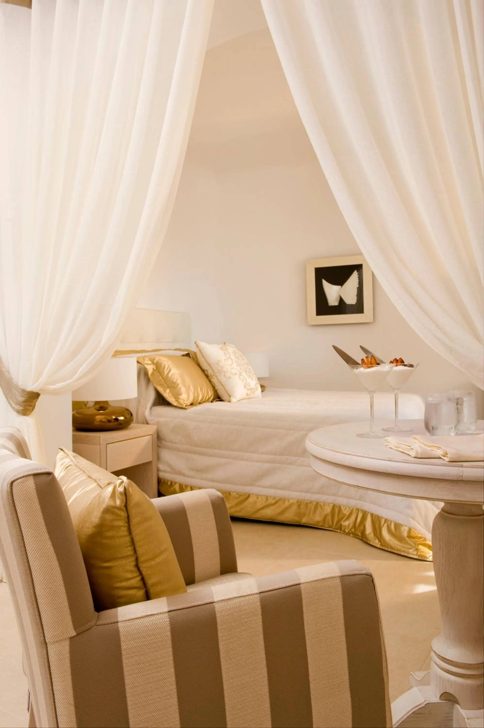 Bed in Gold Suites - Small Luxury Hotels of the World