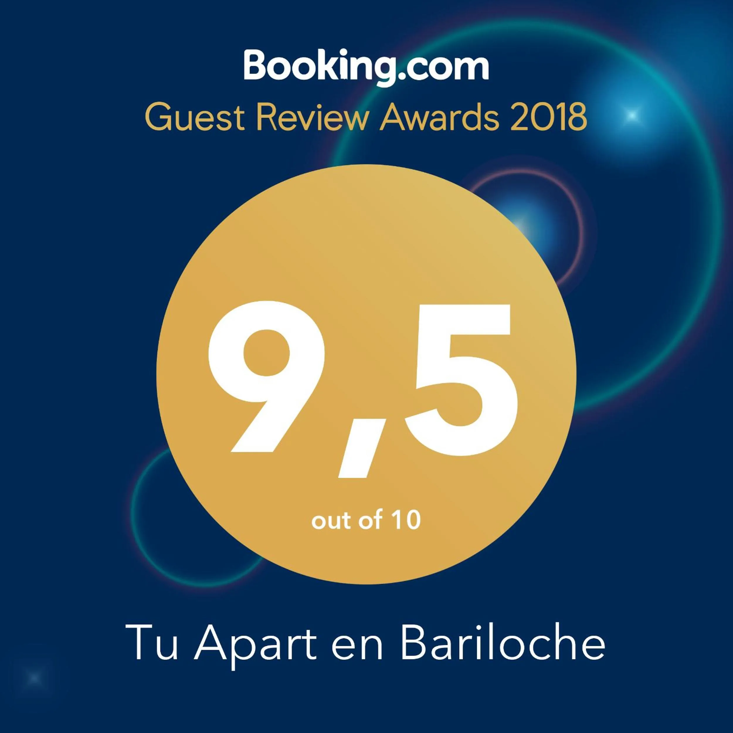 Certificate/Award in Tu Apart en Bariloche 1