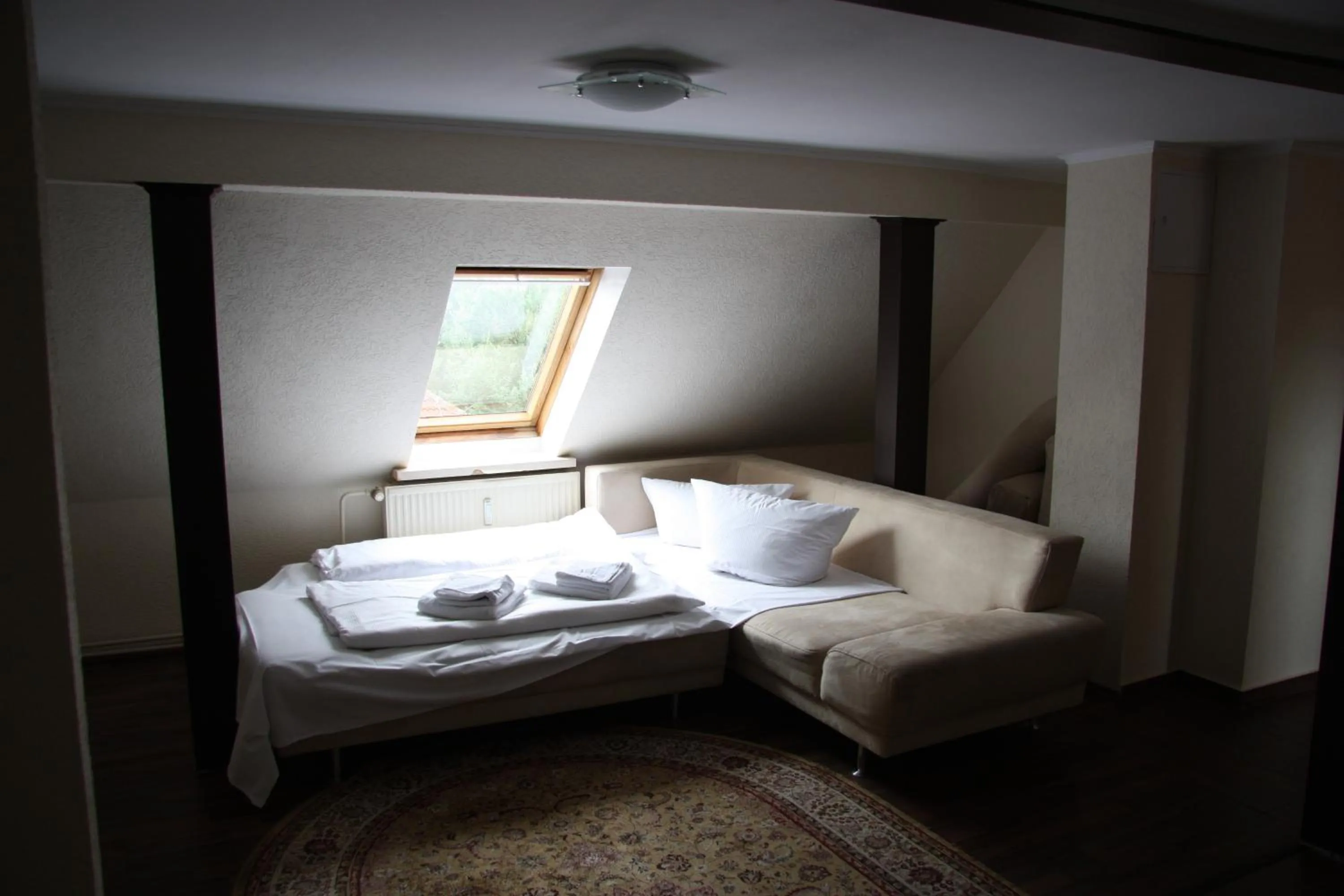 Bed in Hotel Zum goldenen Stern