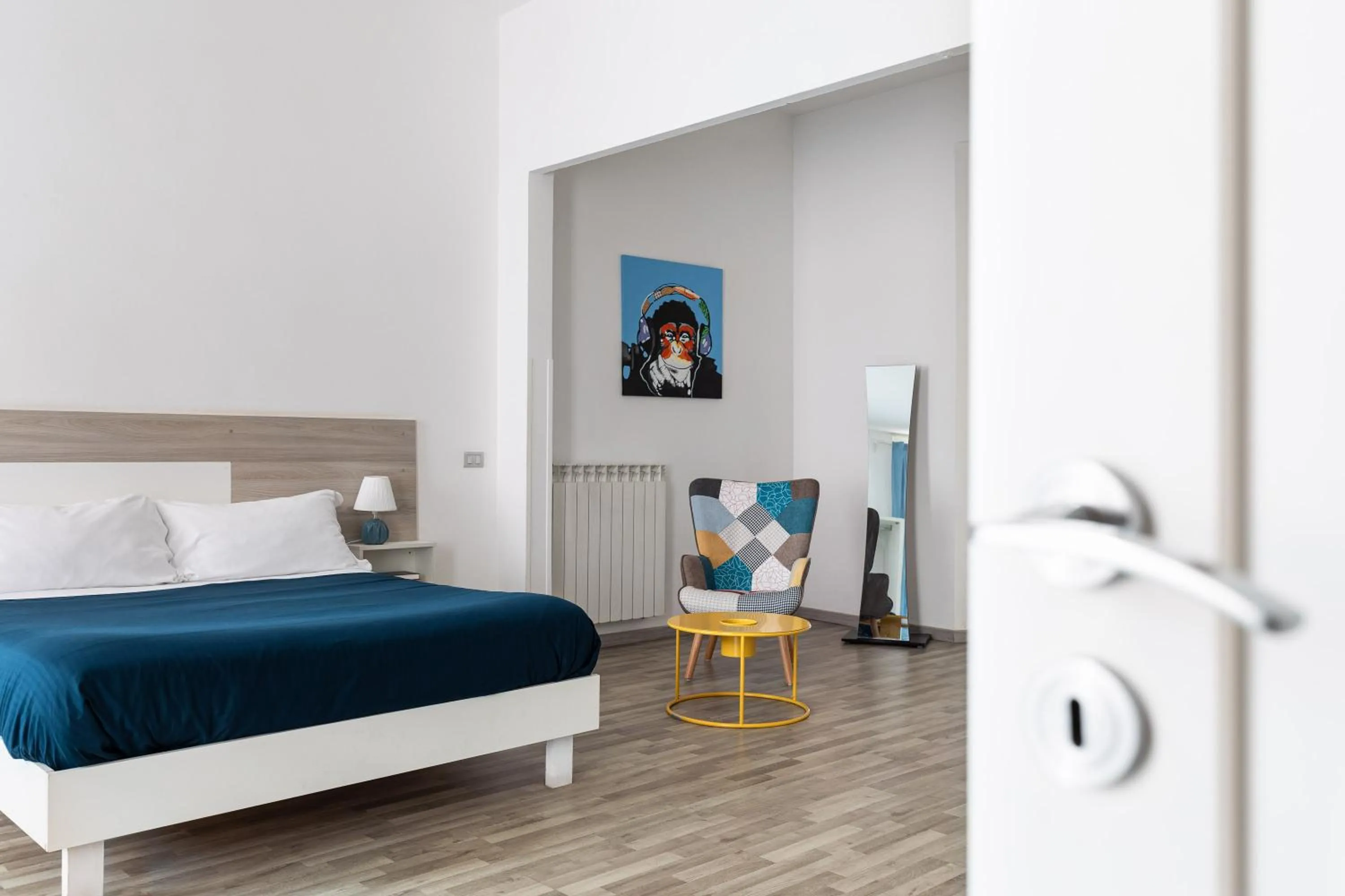 Bed in B&B Vitruvio Suites