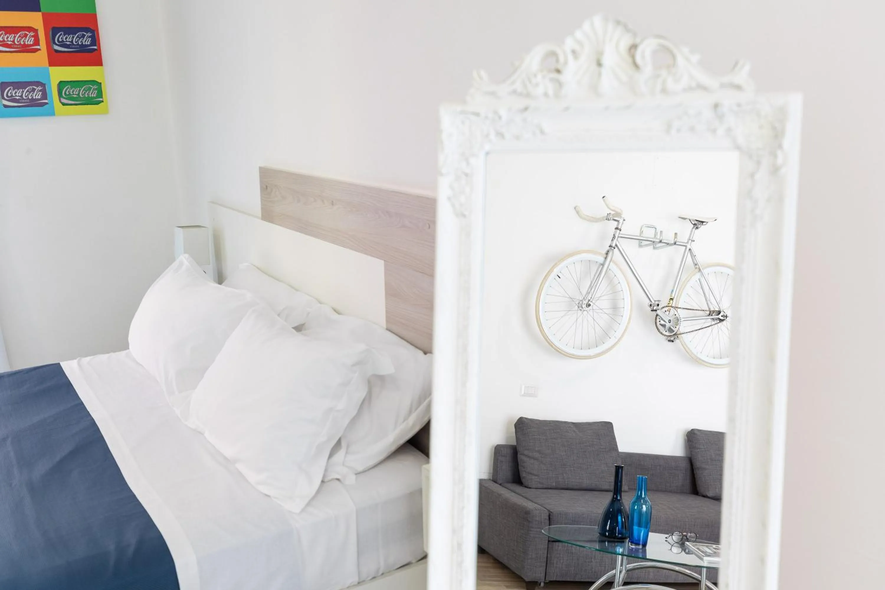 Bed in B&B Vitruvio Suites