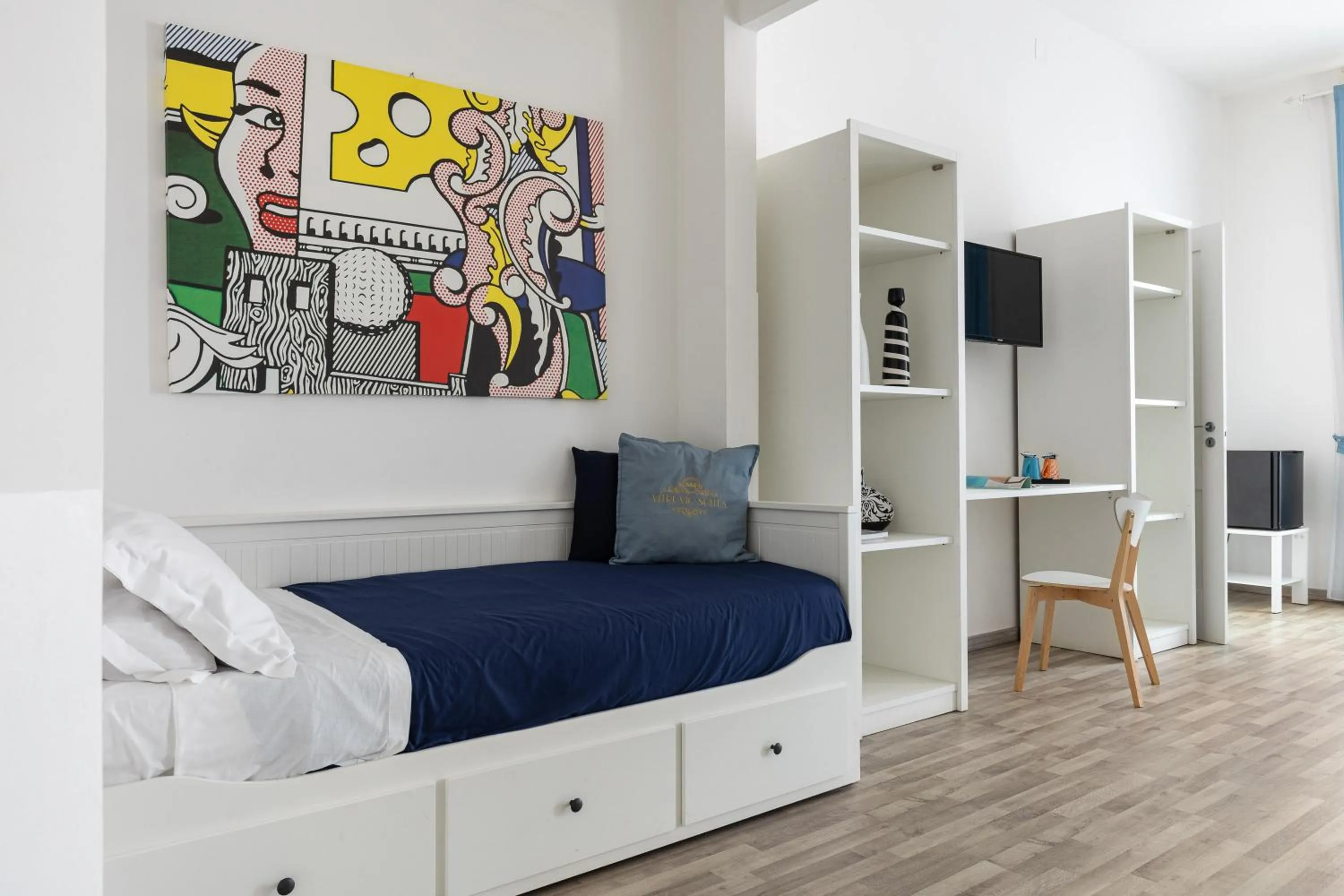 Bed in B&B Vitruvio Suites