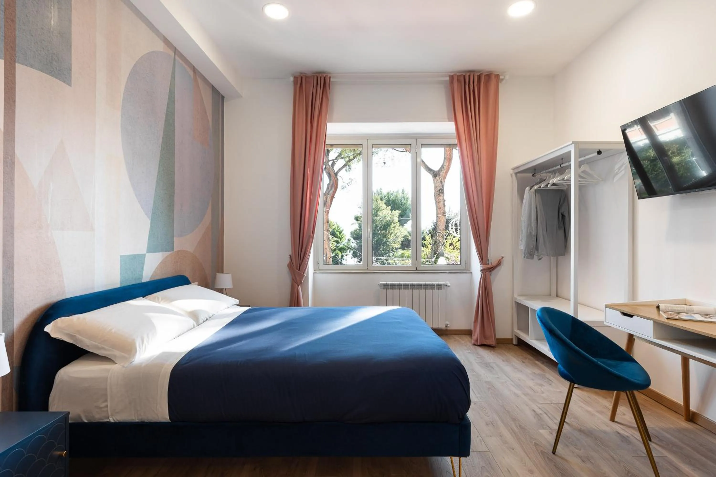 Bed in B&B Vitruvio Suites