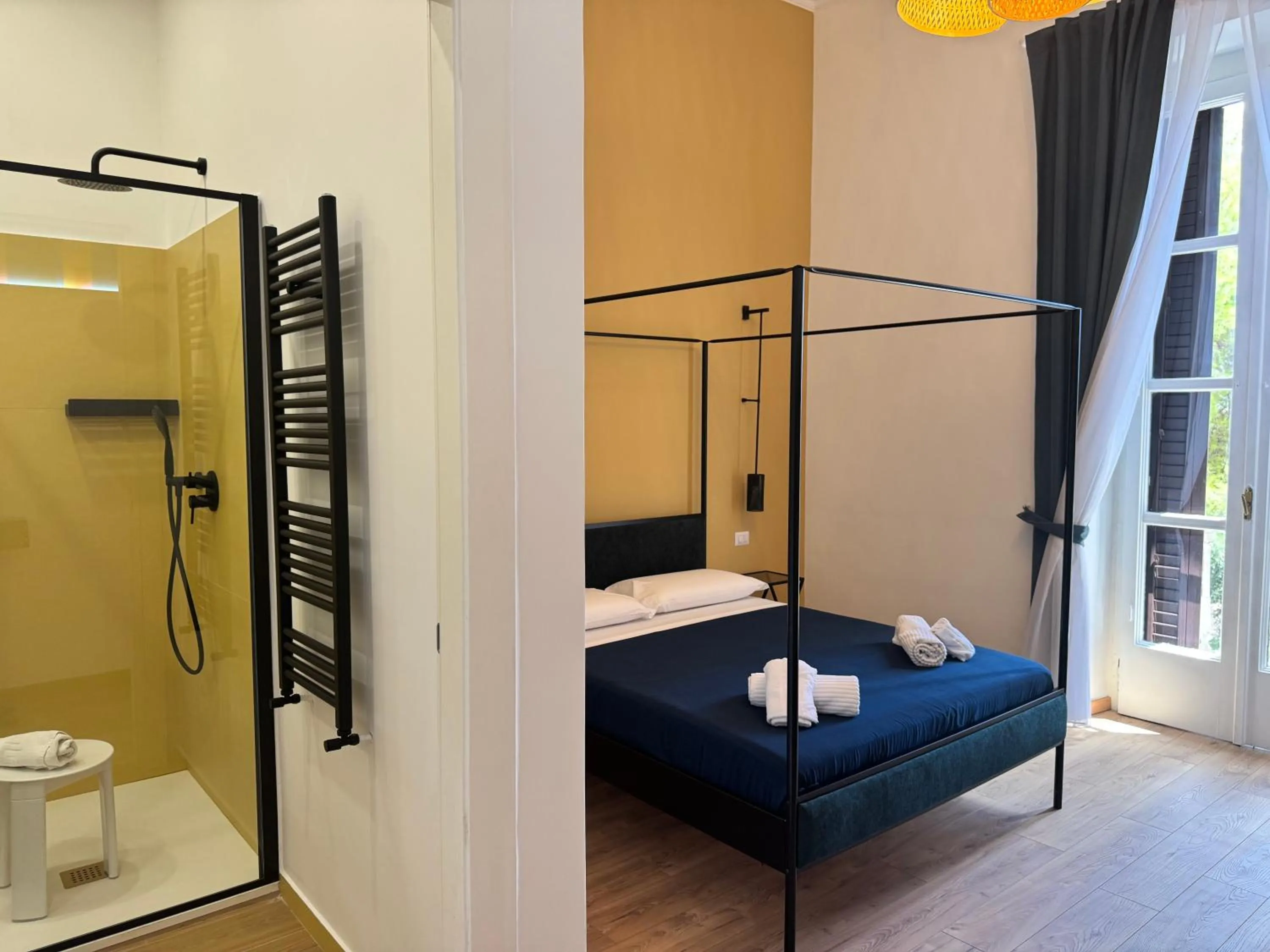 Bedroom, Bed in B&B Vitruvio Suites