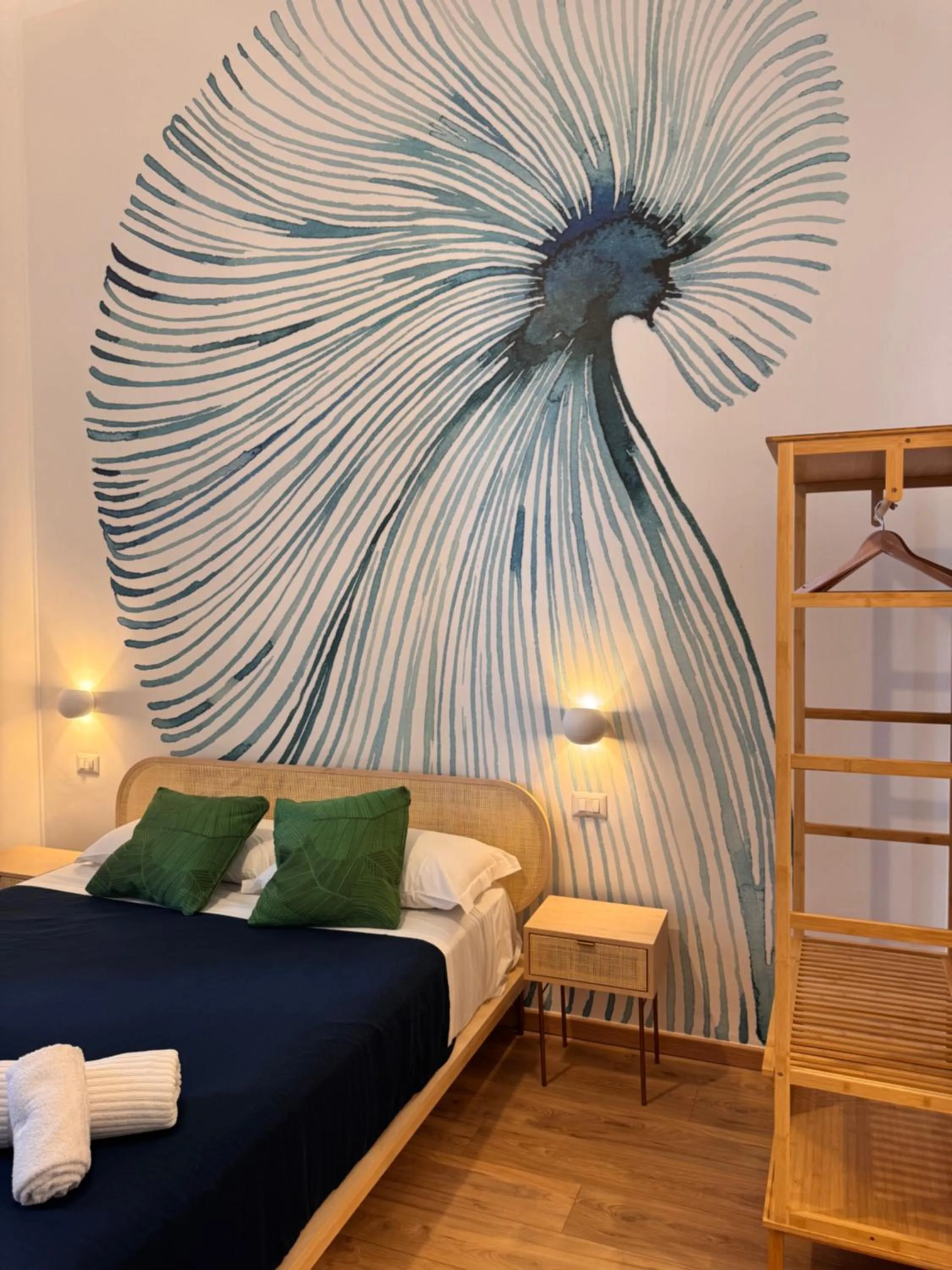 Bed in B&B Vitruvio Suites