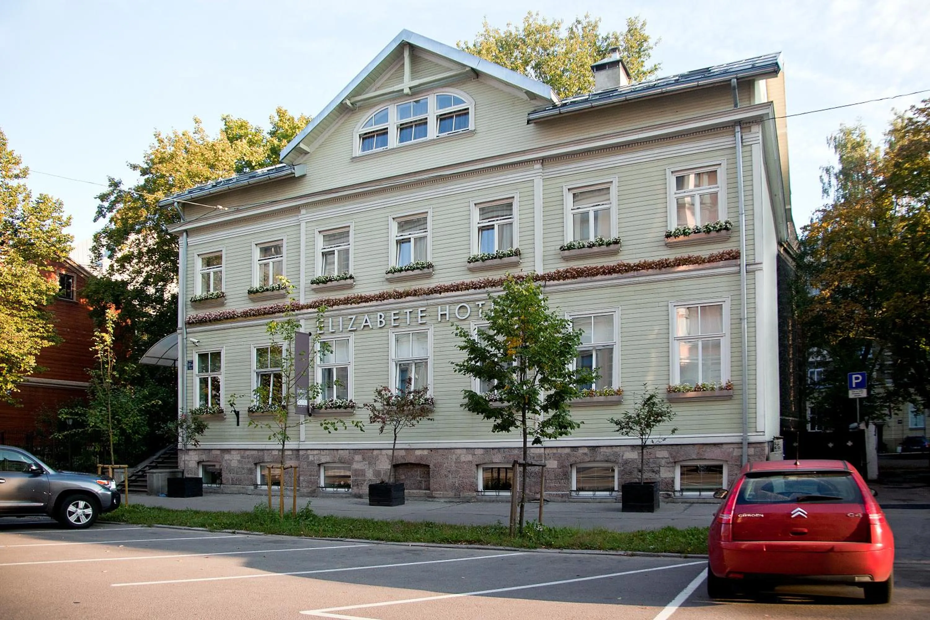 Facade/entrance in Elizabete Design Hotel