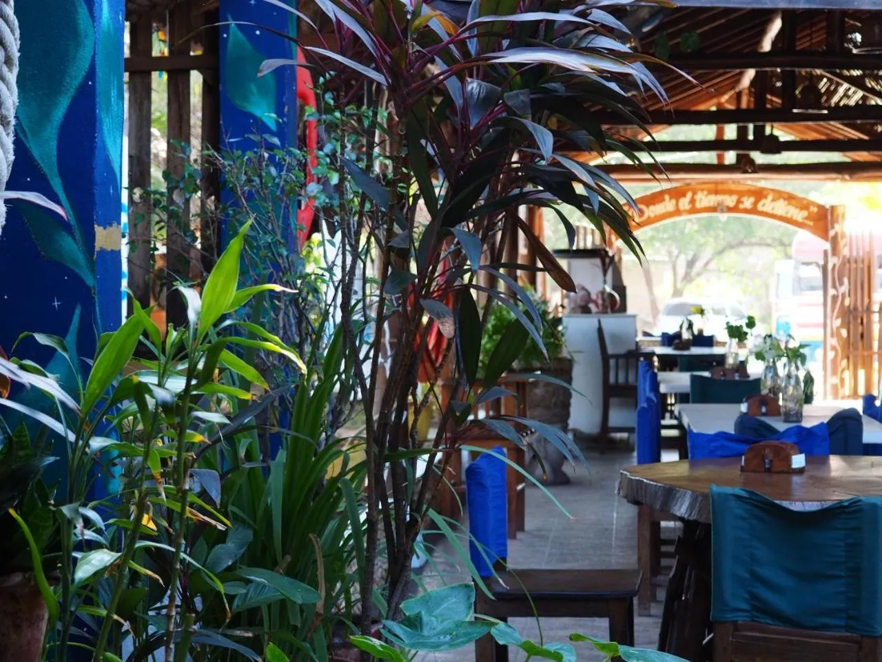 Patio in Hotel Restaurante Spa La Barca de Oro