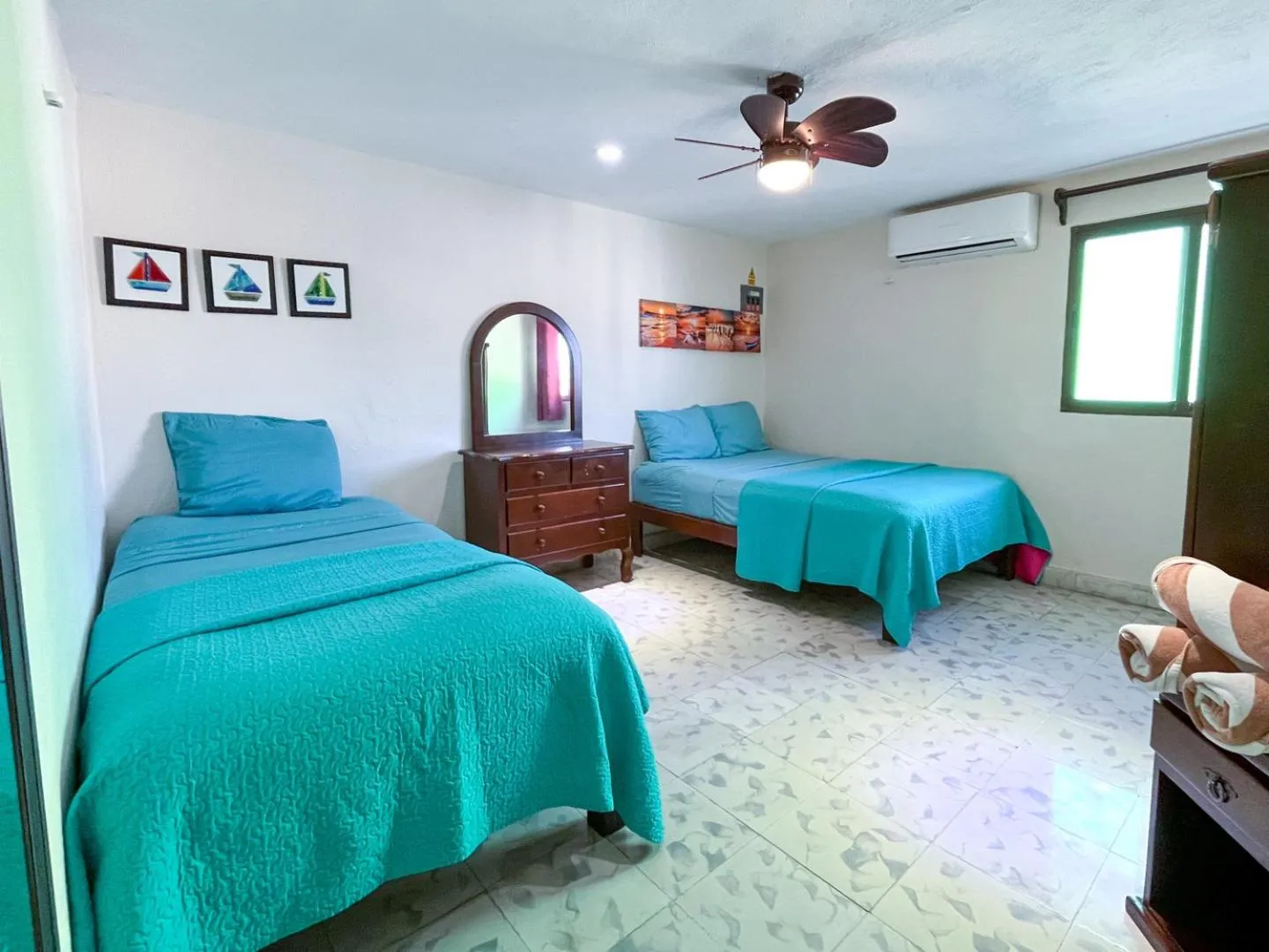 Bed in Cande's Apartments