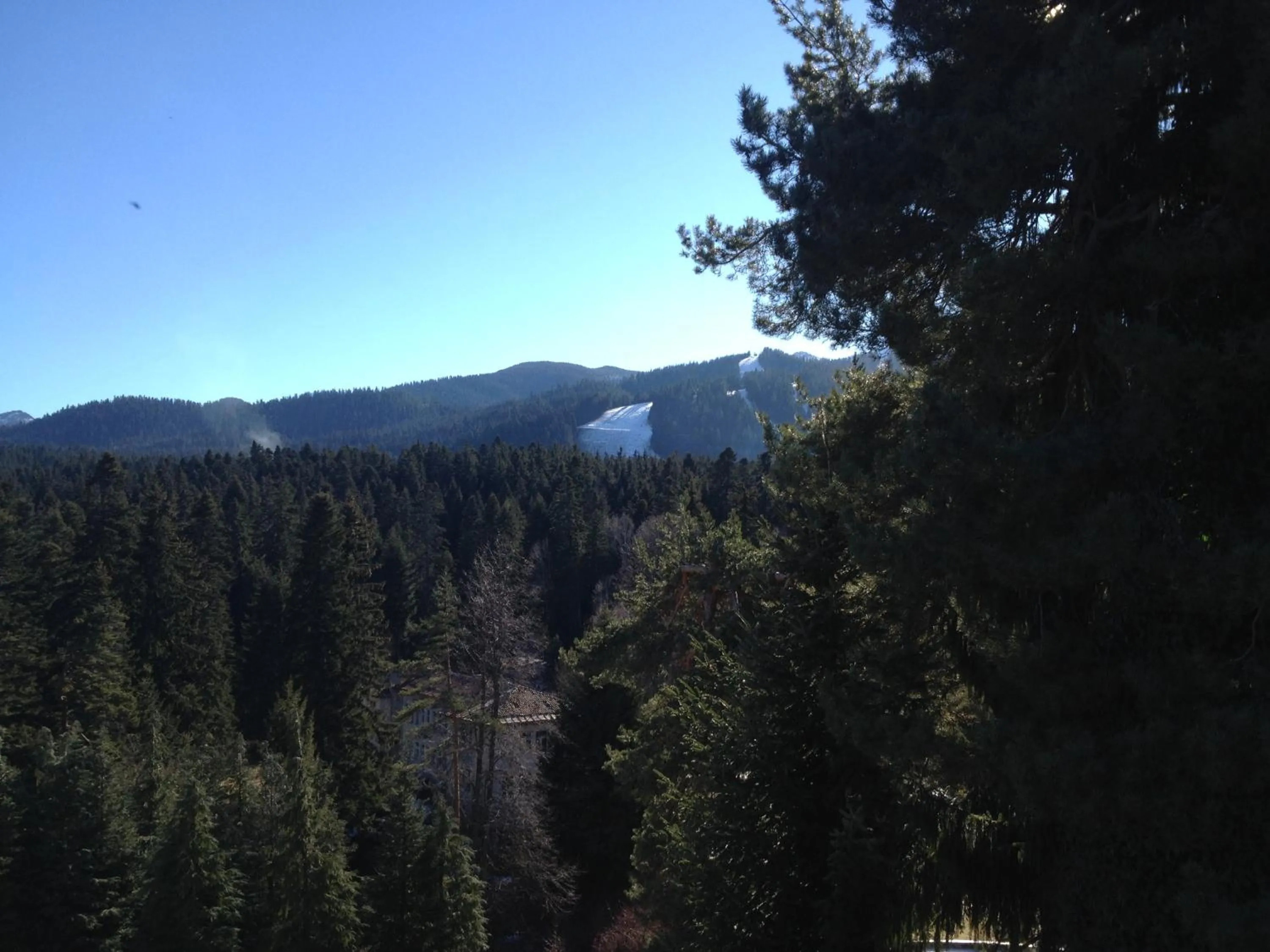 Mountain view in Hotel Bor