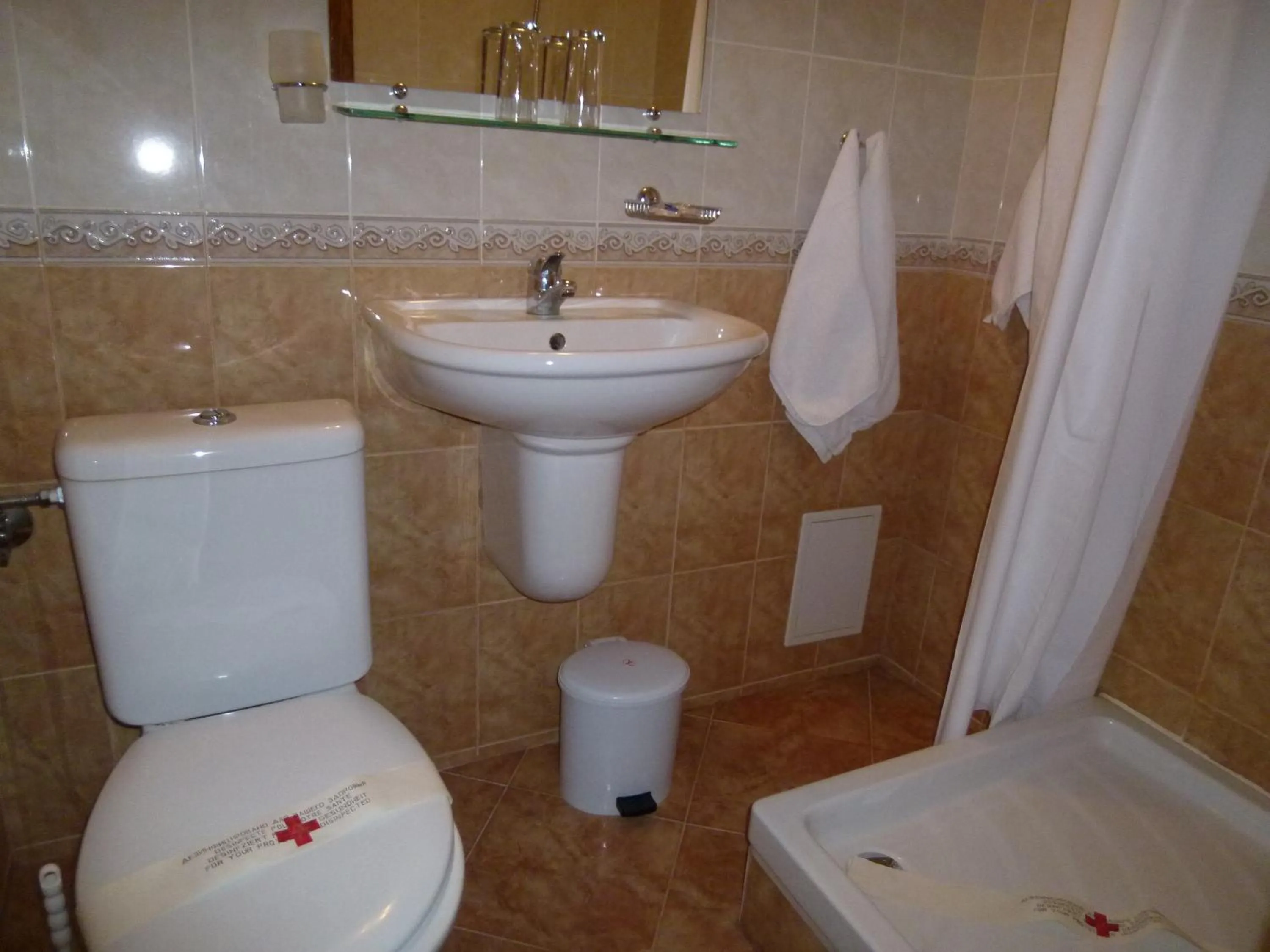 Toilet in Hotel Bor