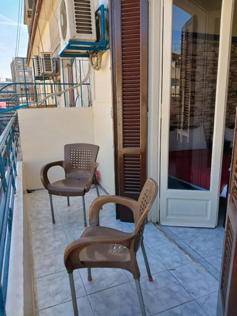 Balcony/Terrace in New Palace Hotel