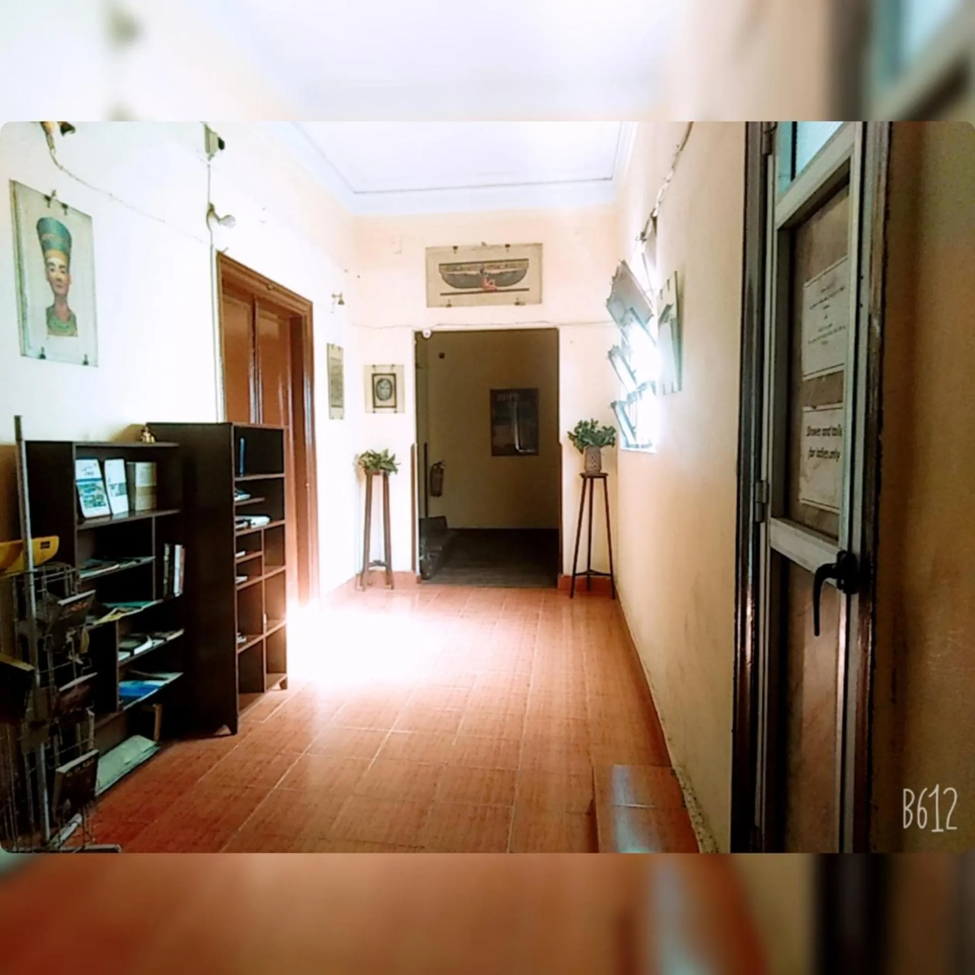 Library in New Palace Hotel