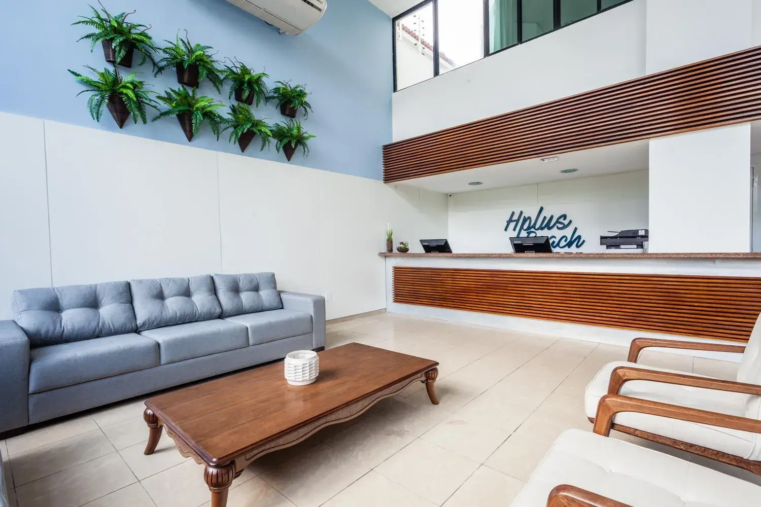 Lobby or reception in João Pessoa Hplus Beach Lobby or reception in João Pessoa Hplus Beach