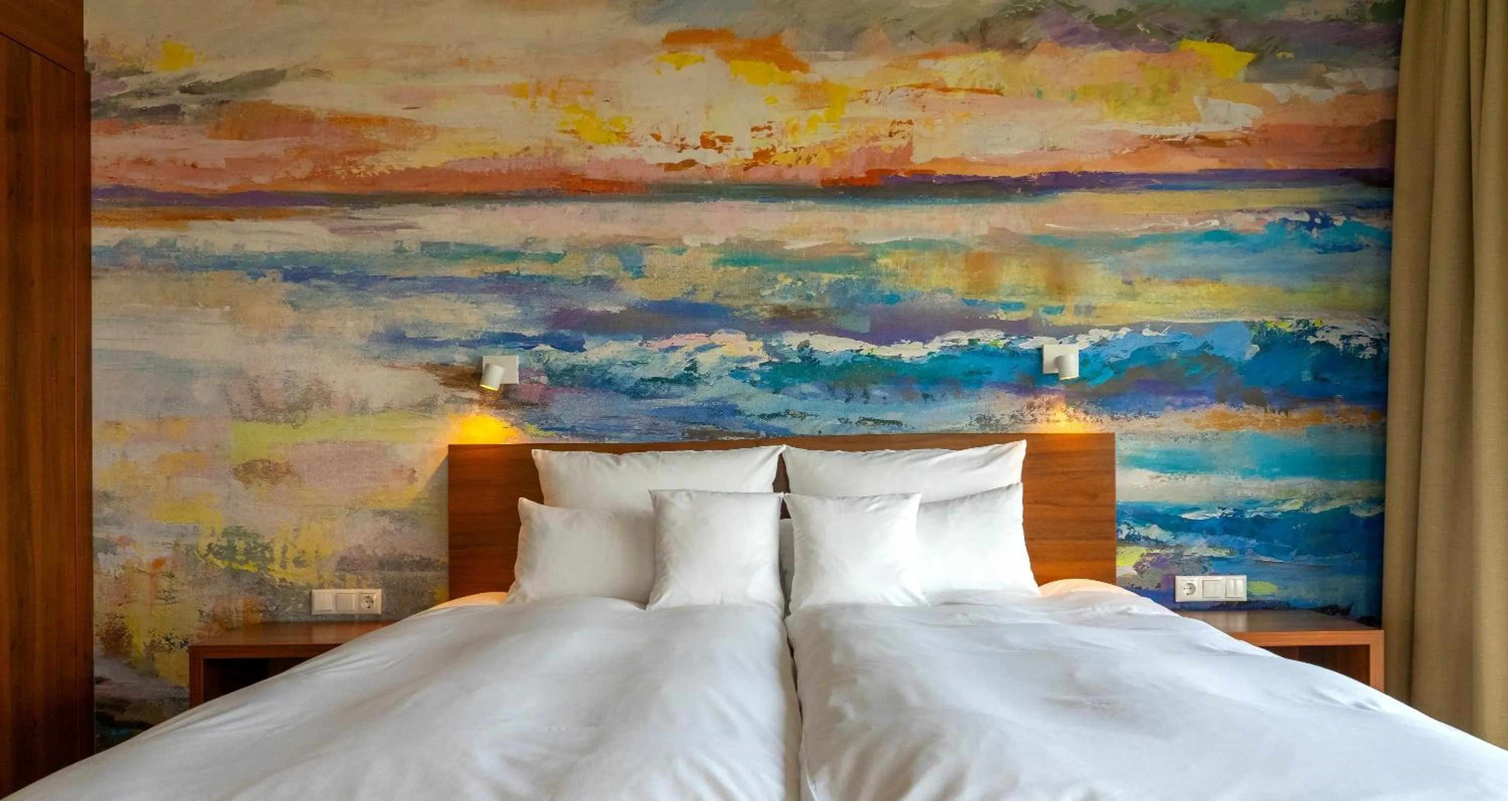 Bed in THE GRAND Ahrenshoop