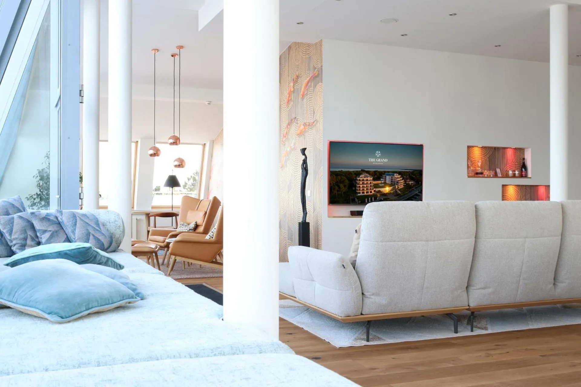 Bed in THE GRAND Ahrenshoop