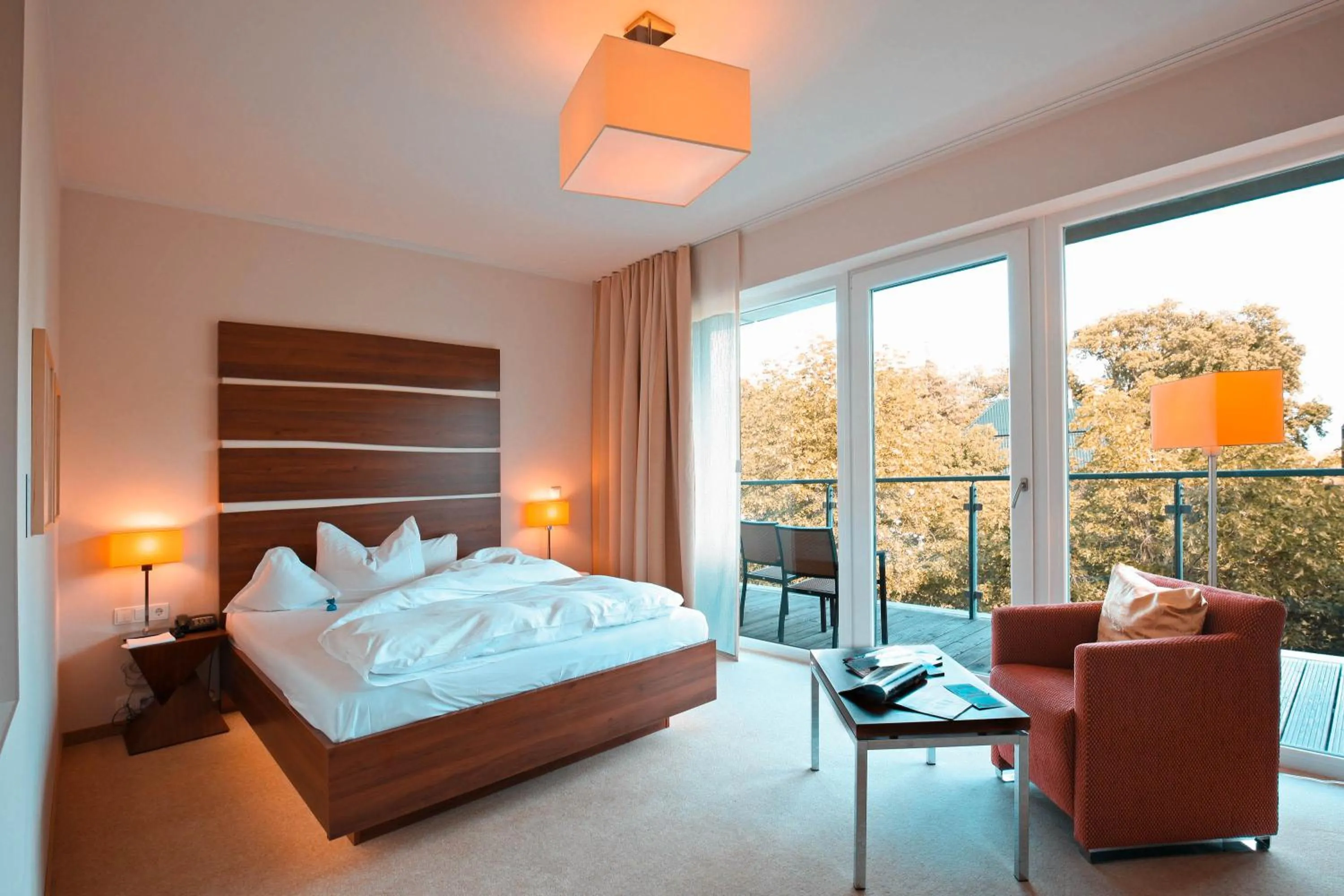 Bed in THE GRAND Ahrenshoop