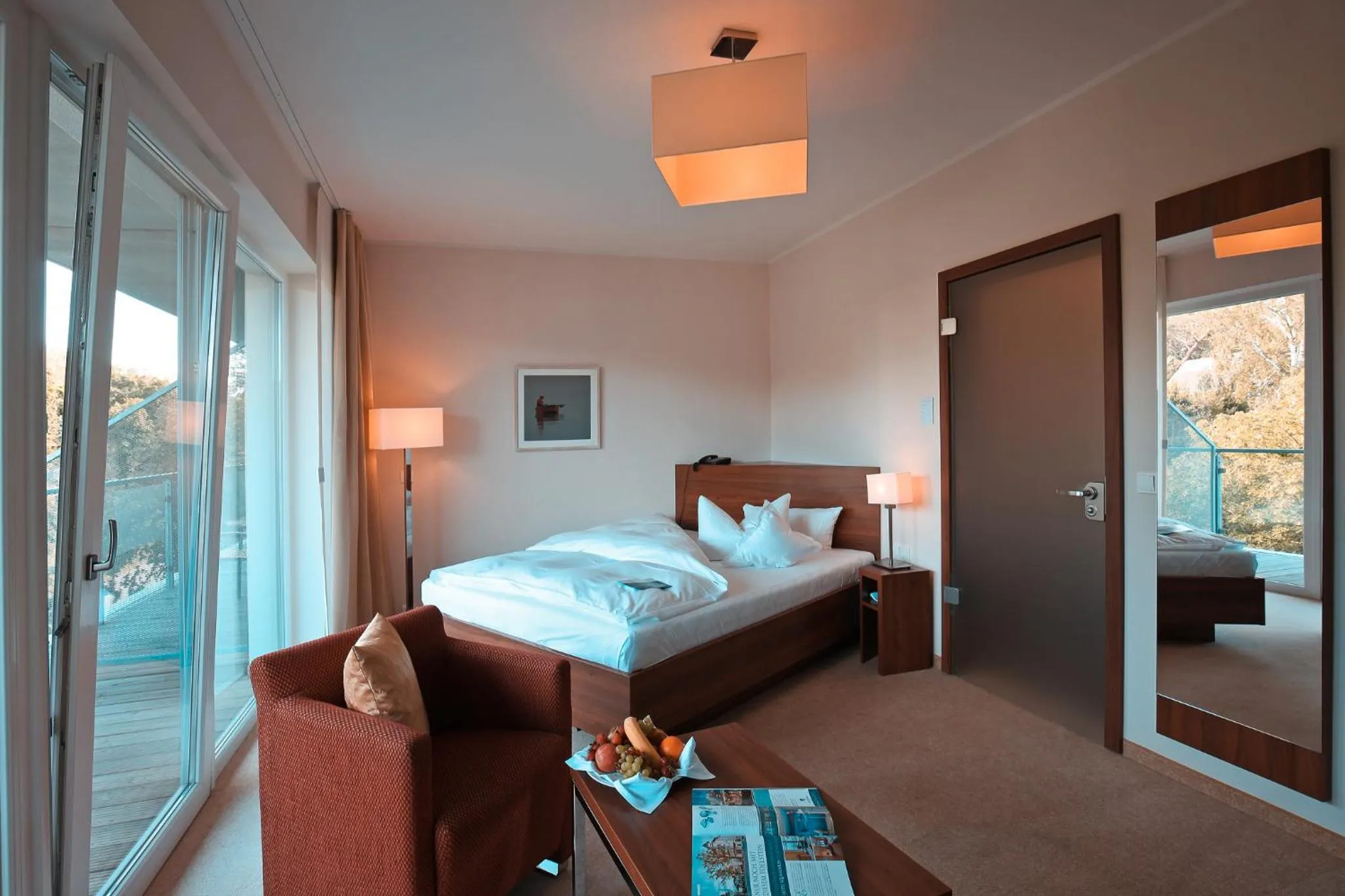 Bed in THE GRAND Ahrenshoop