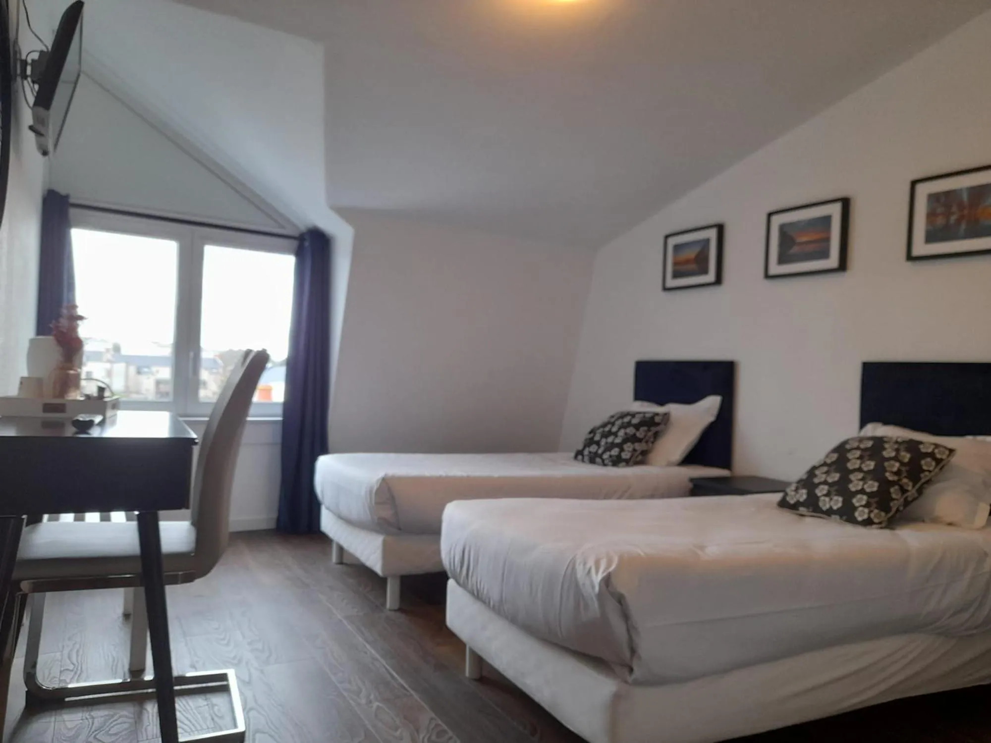 Bed in Hôtel Le Vauban