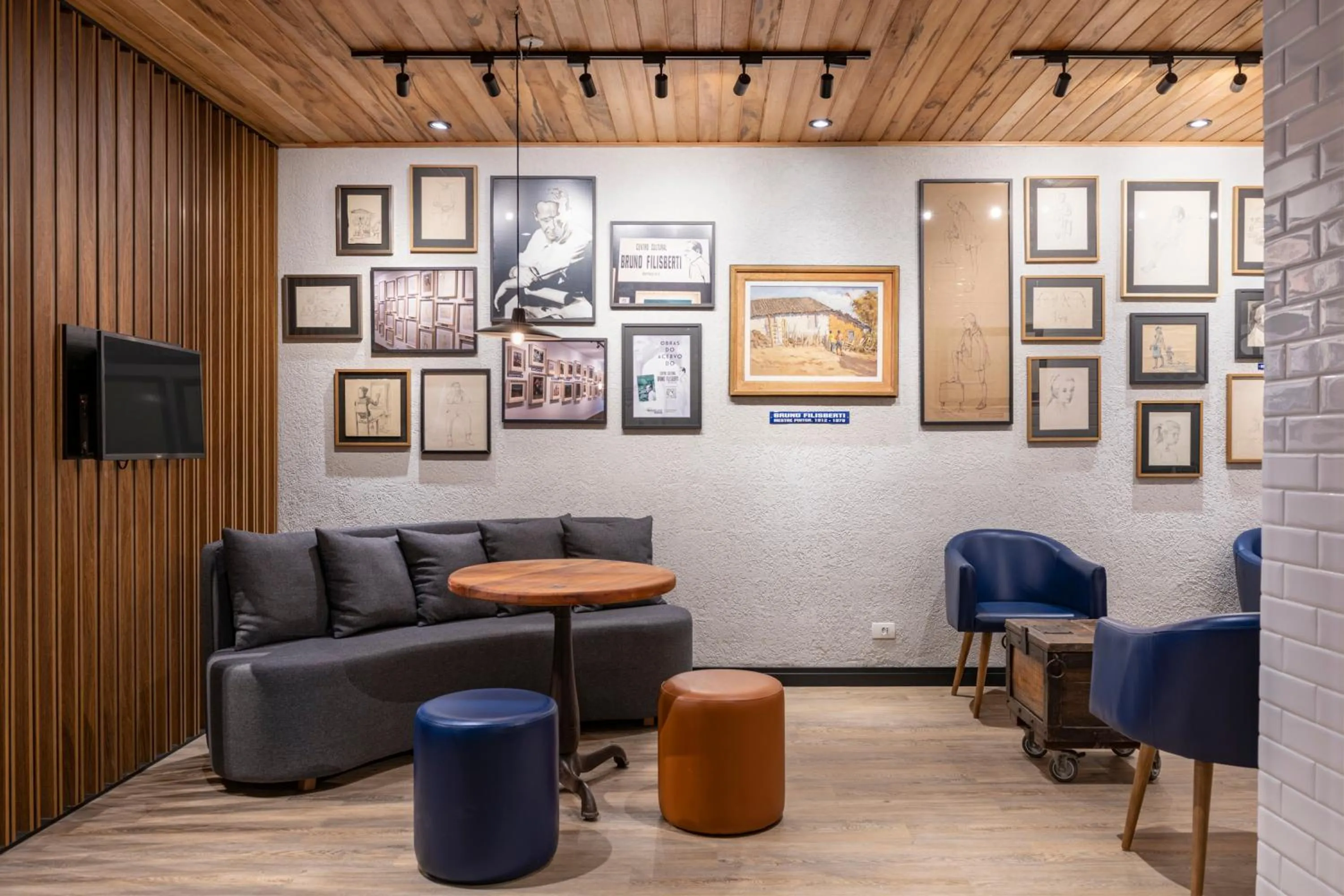 Lobby or reception in Monreale Lifestyle Higienópolis São Paulo