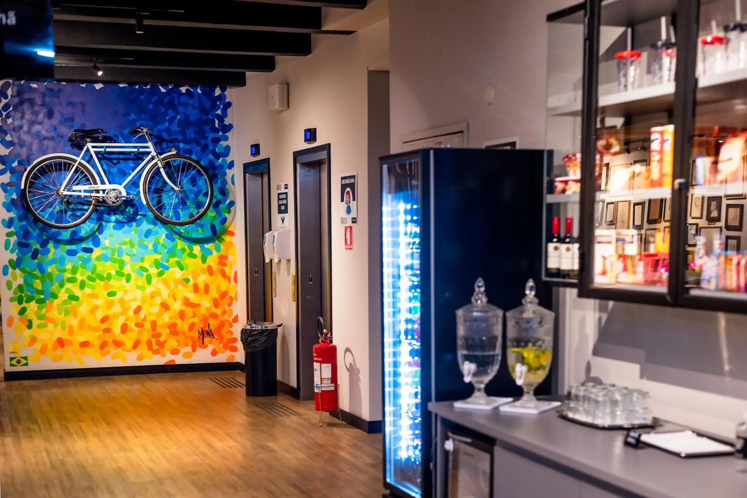 Lobby or reception in Monreale Lifestyle Higienópolis São Paulo Lobby or reception in Monreale Lifestyle Higienópolis São Paulo