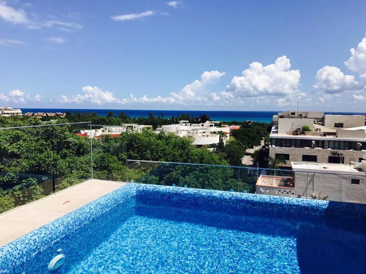 Balcony/Terrace in Menesse 32 - Penthouse Con Alberca Privada Vista Al Mar By Hola