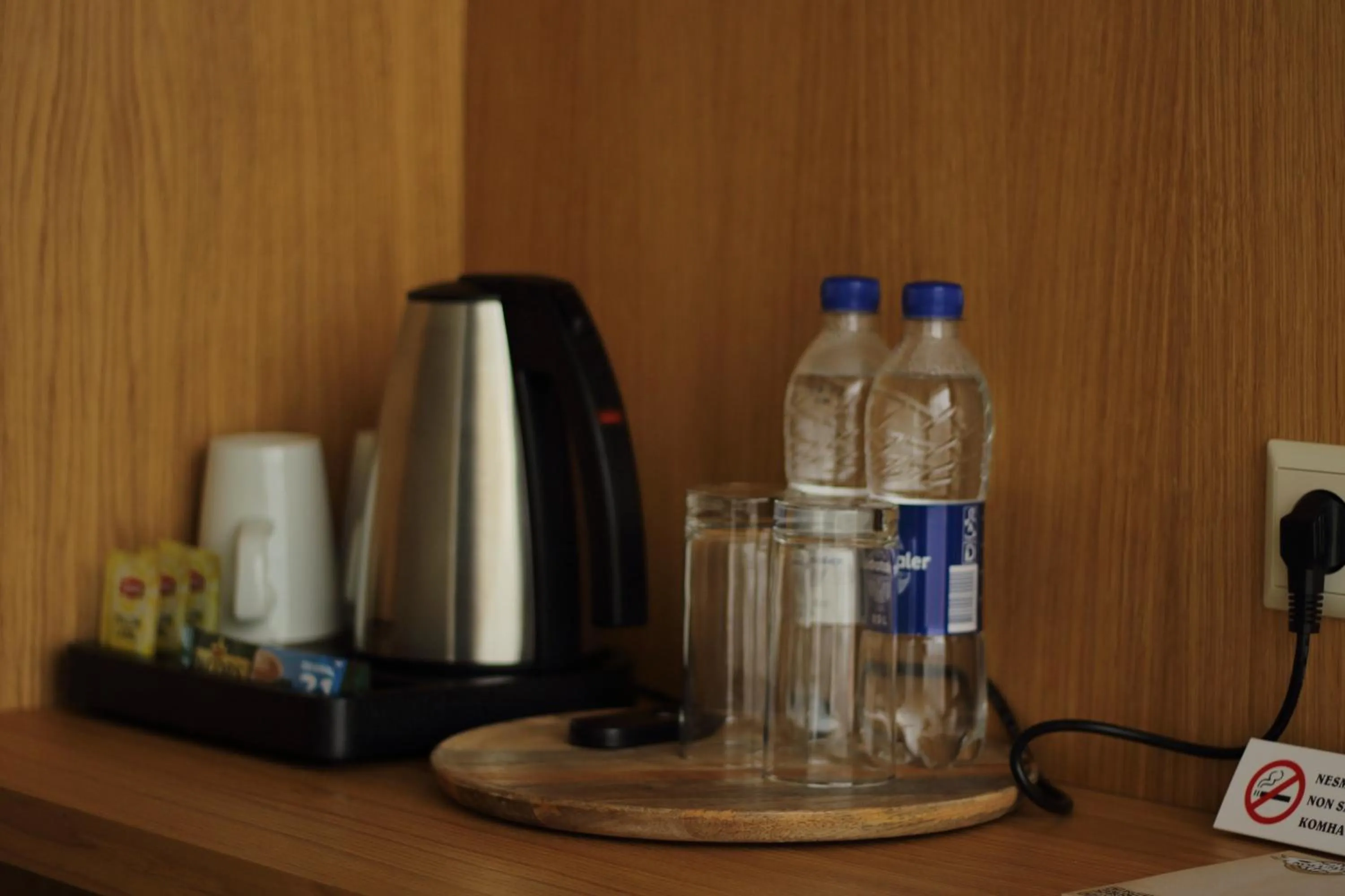Coffee/tea facilities in Hotel Kolumbs